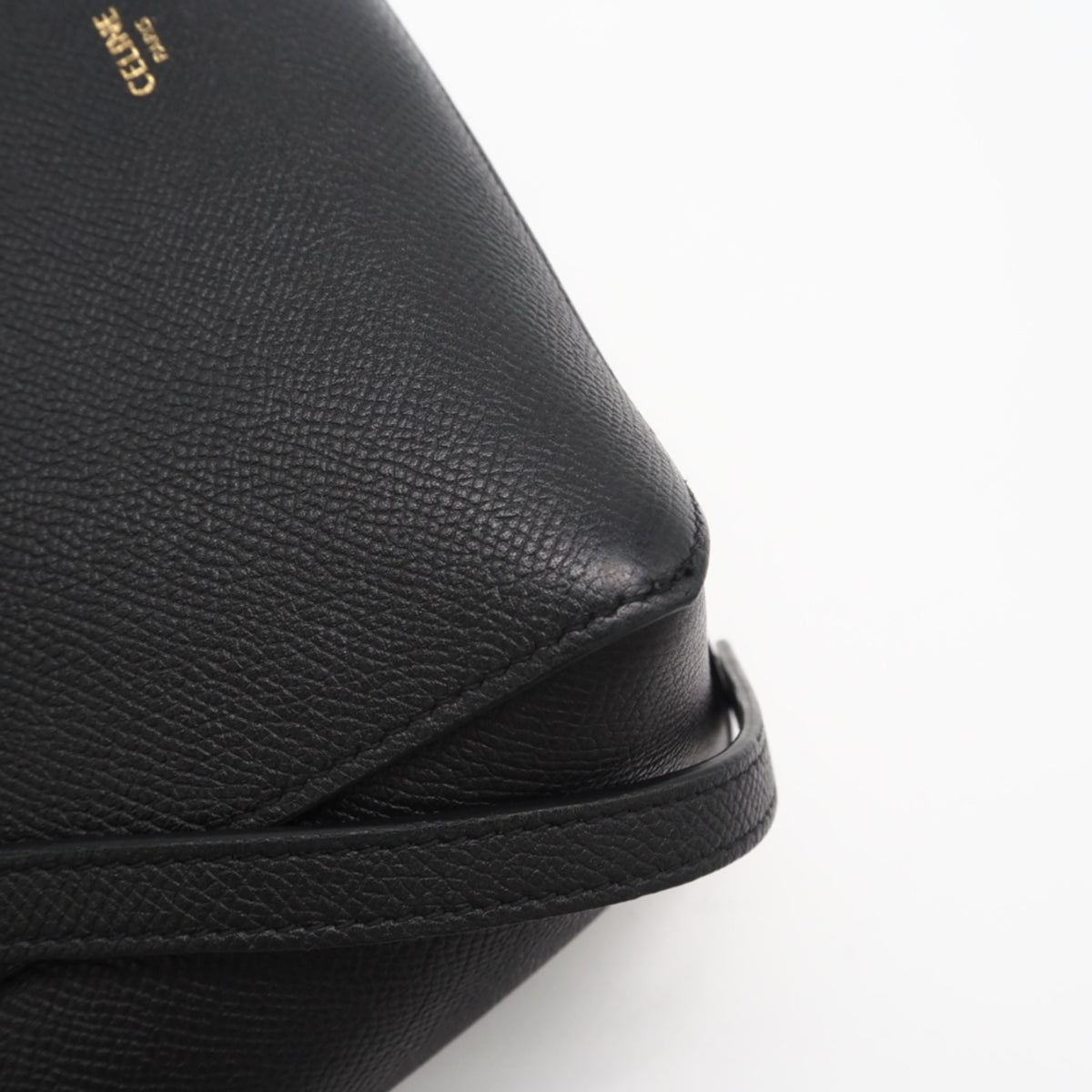 Celine Black Leather Handbag (Pre-Owned)