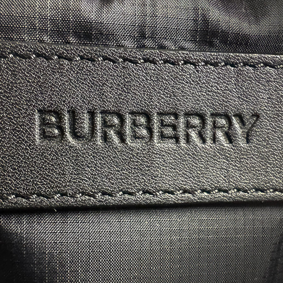 Burberry Black Nylon Canvas Sling Bag (Pre-Owned)