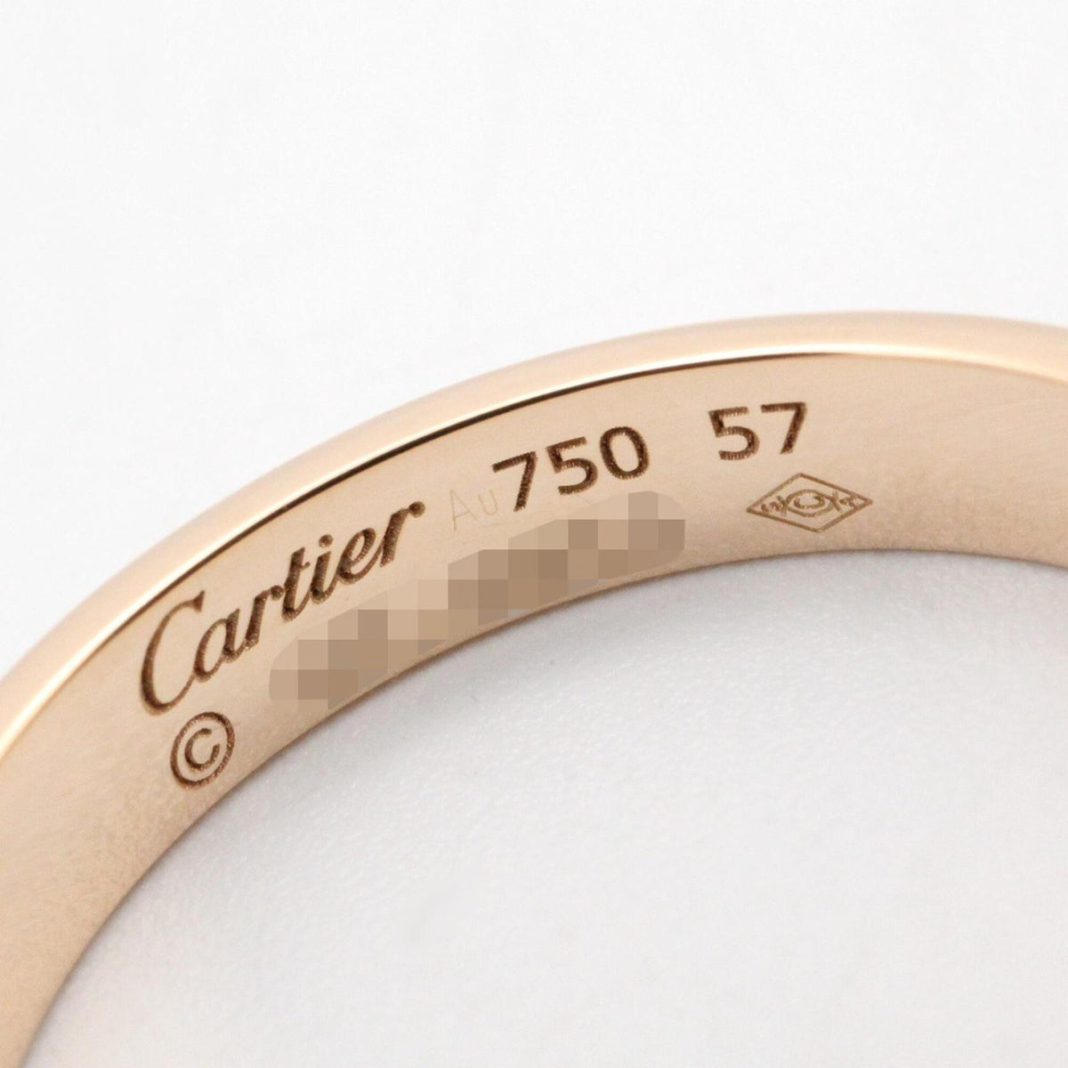 Cartier Gold Pink Gold (18K) Band Ring (Pre-Owned)
