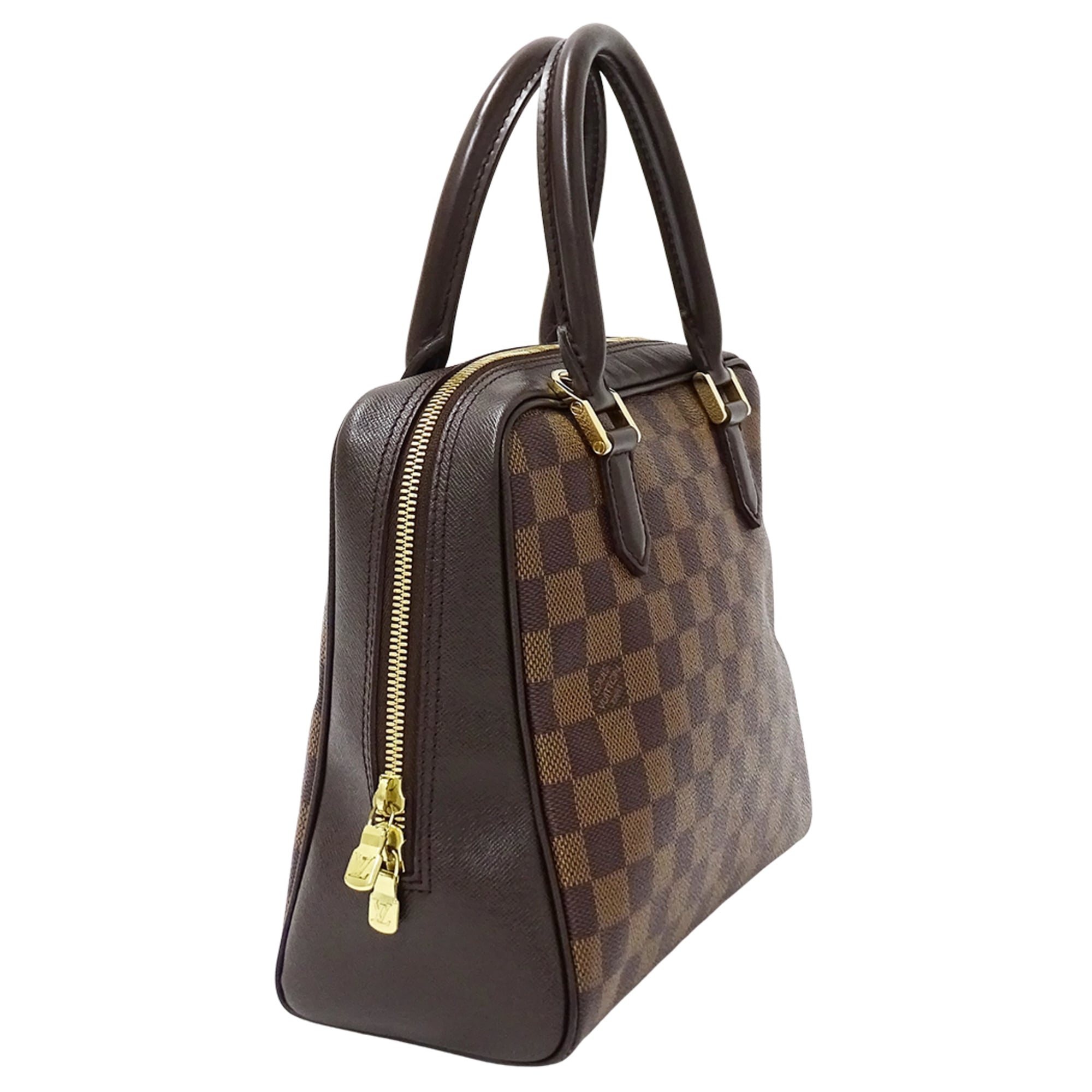 Louis Vuitton Brown Damier Canvas Galle Damier Canvas Handbag (Pre-Owned)
