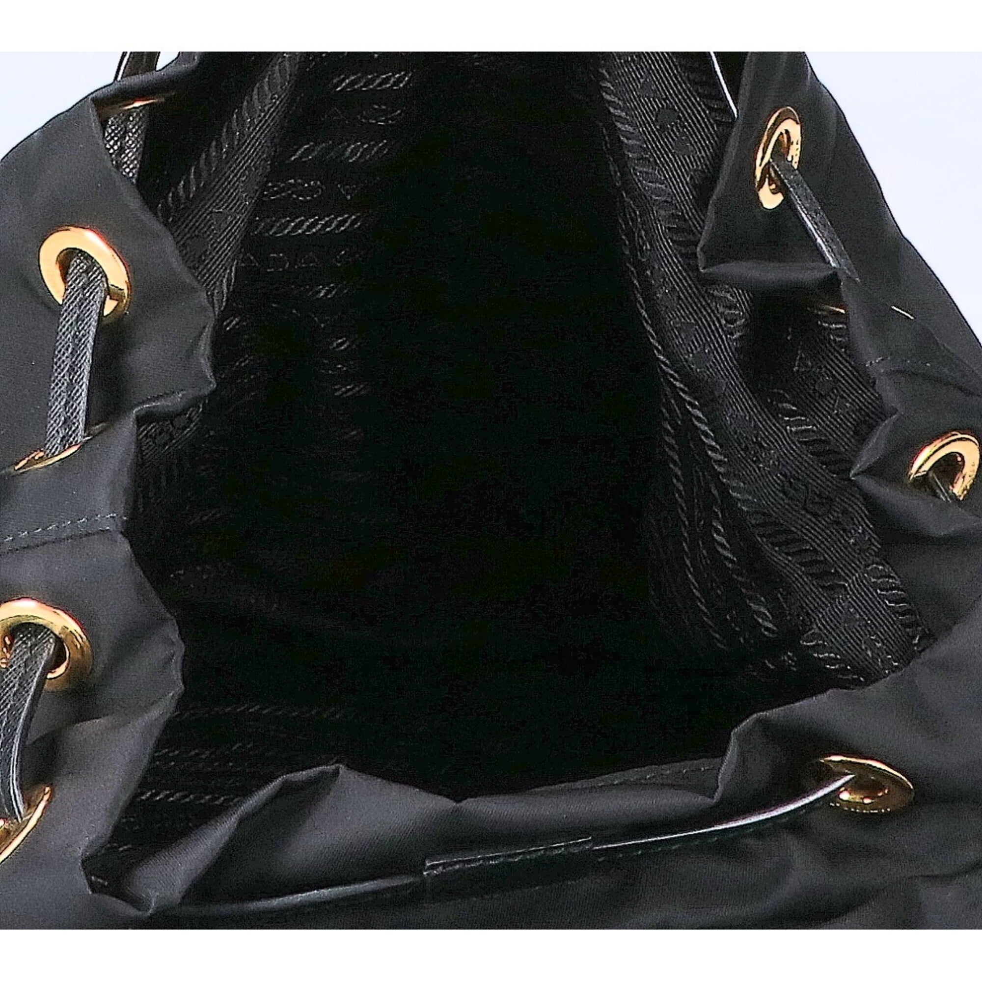 Prada Black Nylon Backpack (Pre-Owned)