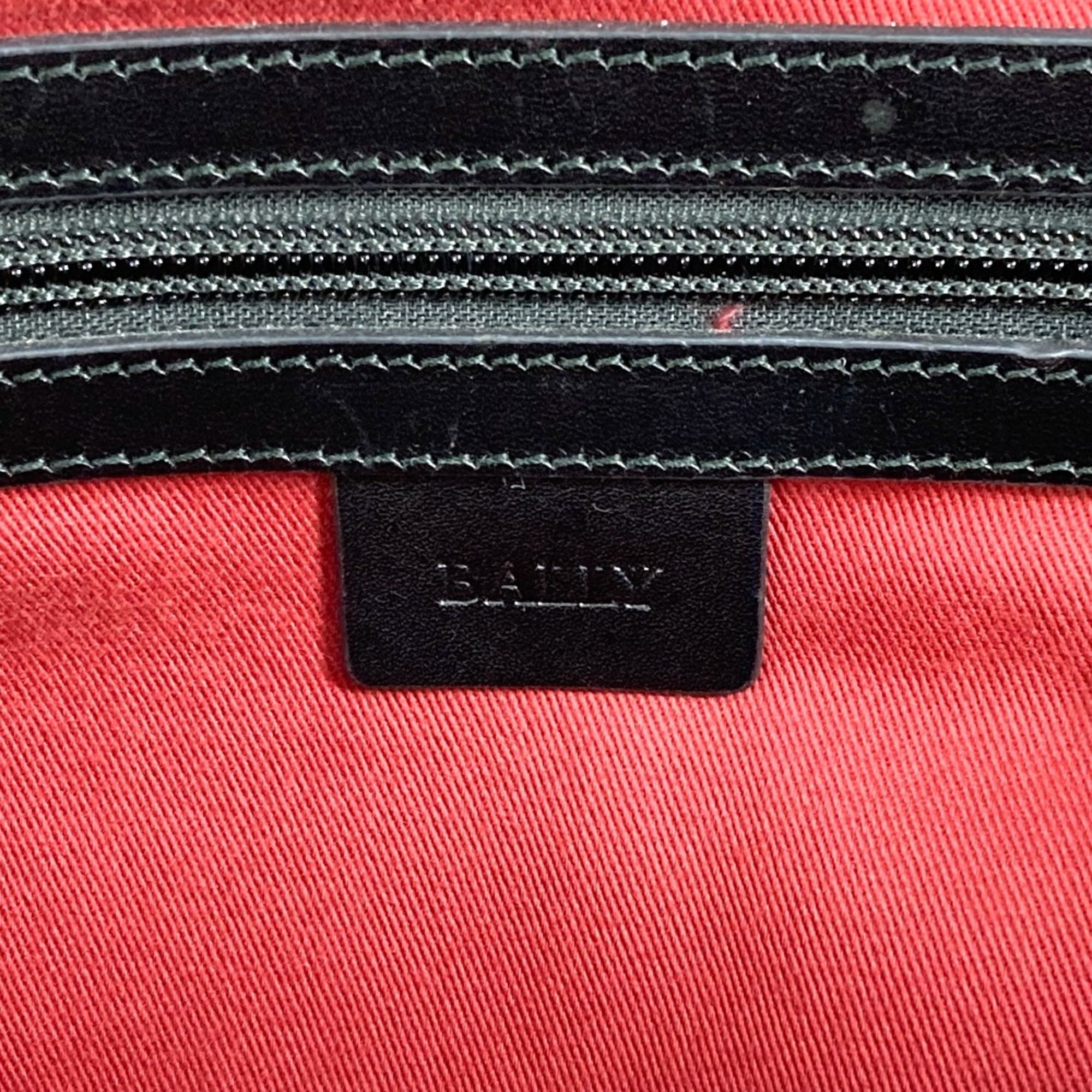 Bally Black Pvc Tote Bag (Pre-Owned)