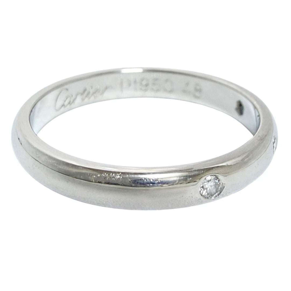 Cartier Platinum 950 Band Ring (Pre-Owned)