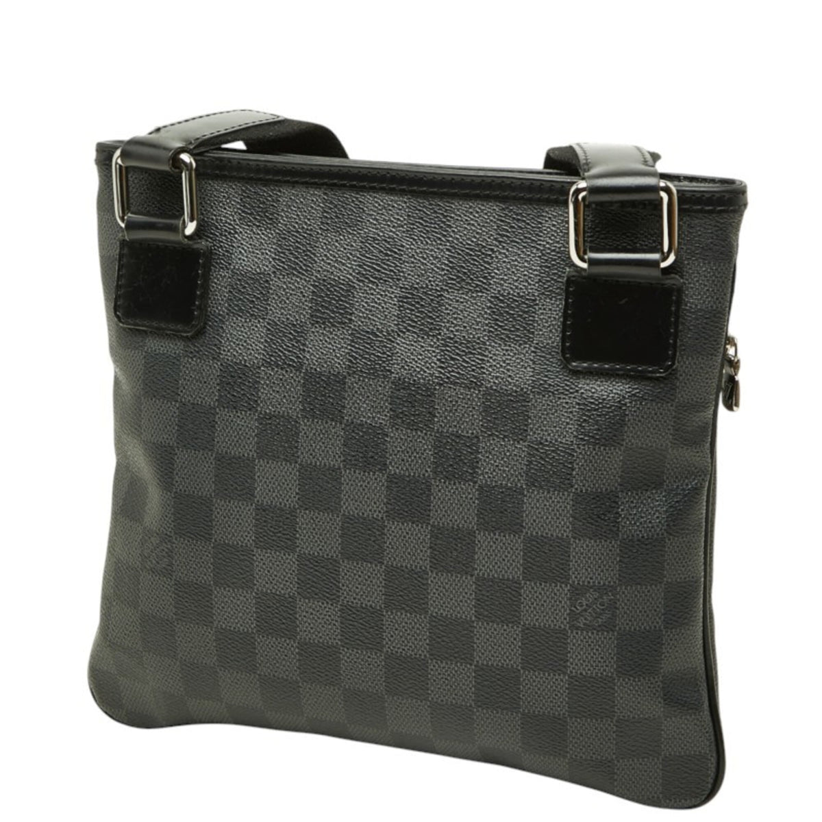 Louis Vuitton Black Pvc Leather Shoulder Bag (Pre-Owned)