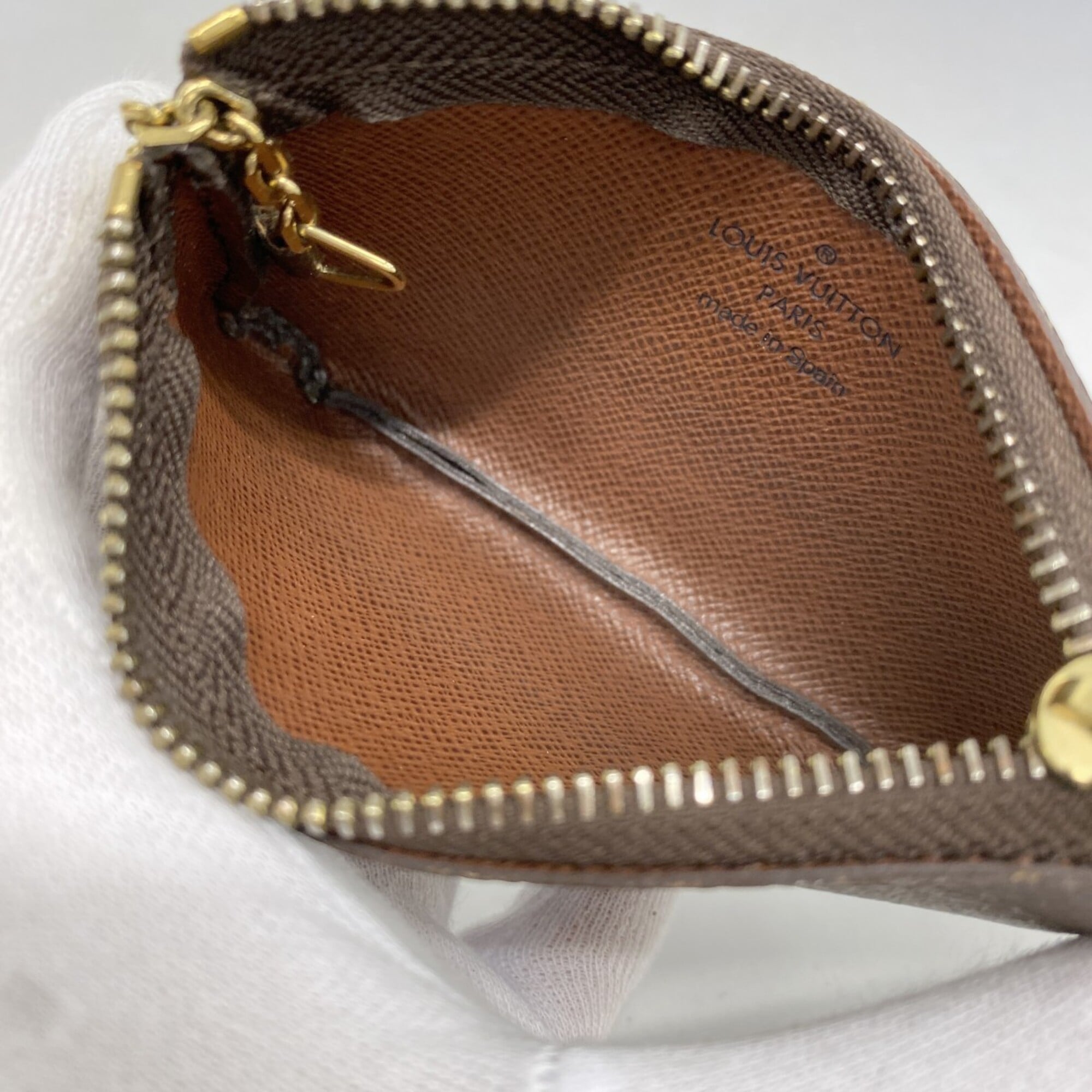 Louis Vuitton Brown Coin Purse/Coin Case (Pre-Owned)