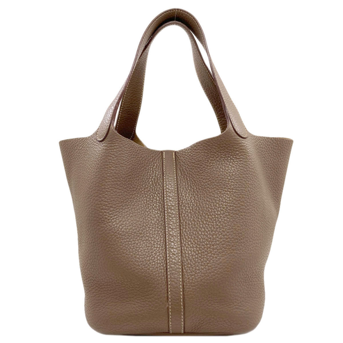 Hermes Picotin Etoupe Gray Handbag (Pre-Owned)
