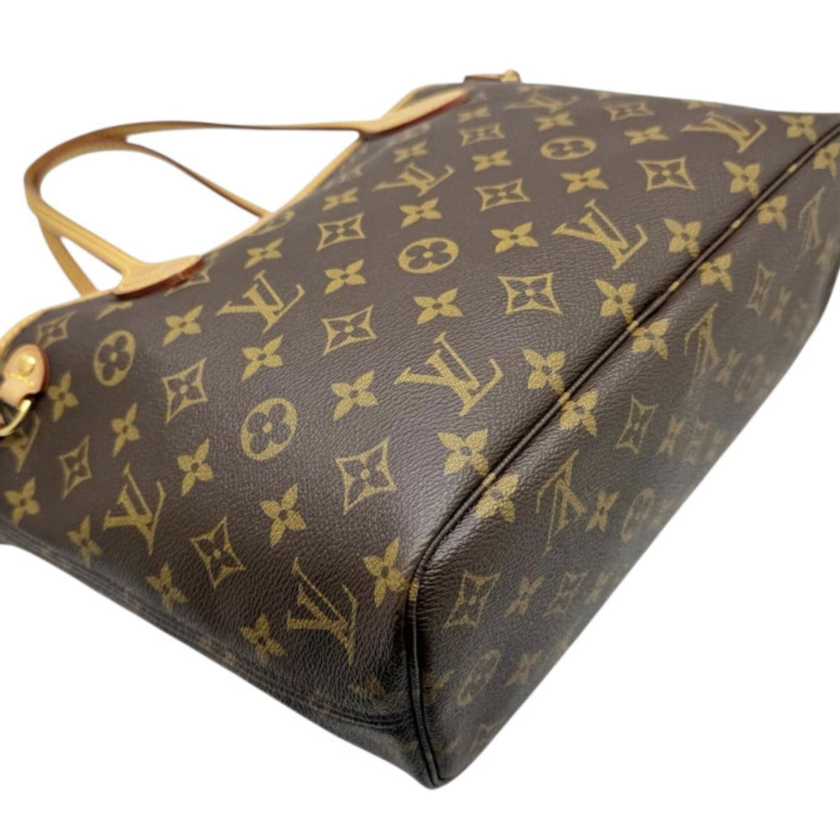 Louis Vuitton Brown Monogram Handbag Tote Bag (Pre-Owned)