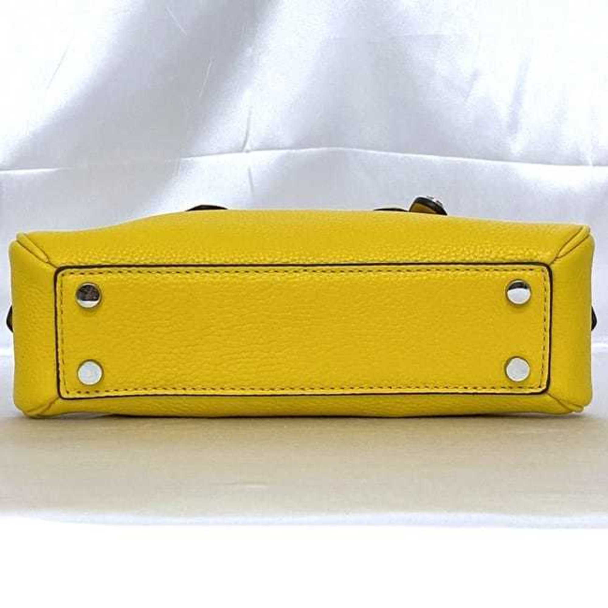 Michael Kors Yellow Leather Handbag (Pre-Owned)