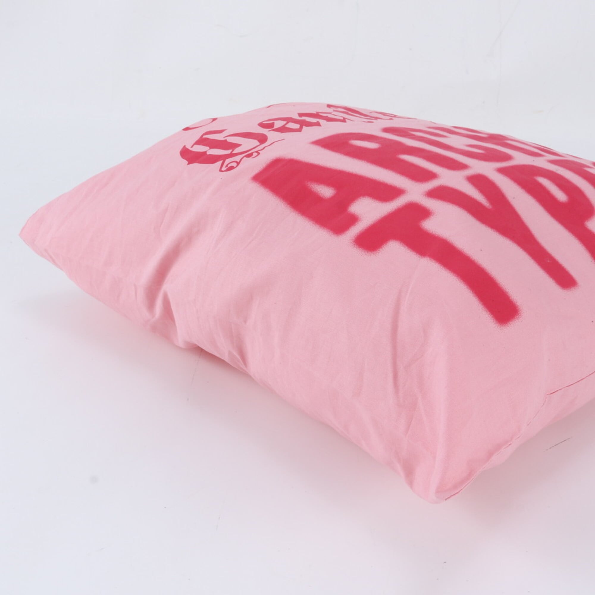 Gucci Pink Cotton Handbag Tote Bag (Pre-Owned)