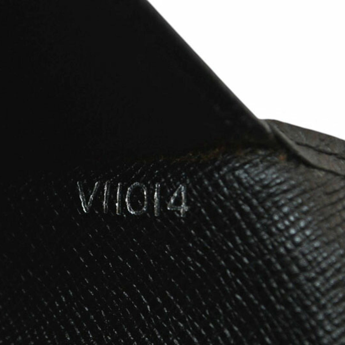 Louis Vuitton Ardoise Leather Long Wallet (Bi-Fold) (Pre-Owned)