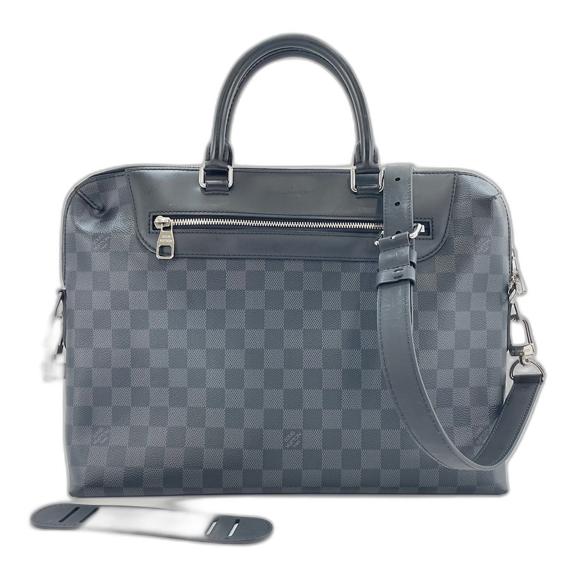 Louis Vuitton Black Handbag (Pre-Owned)