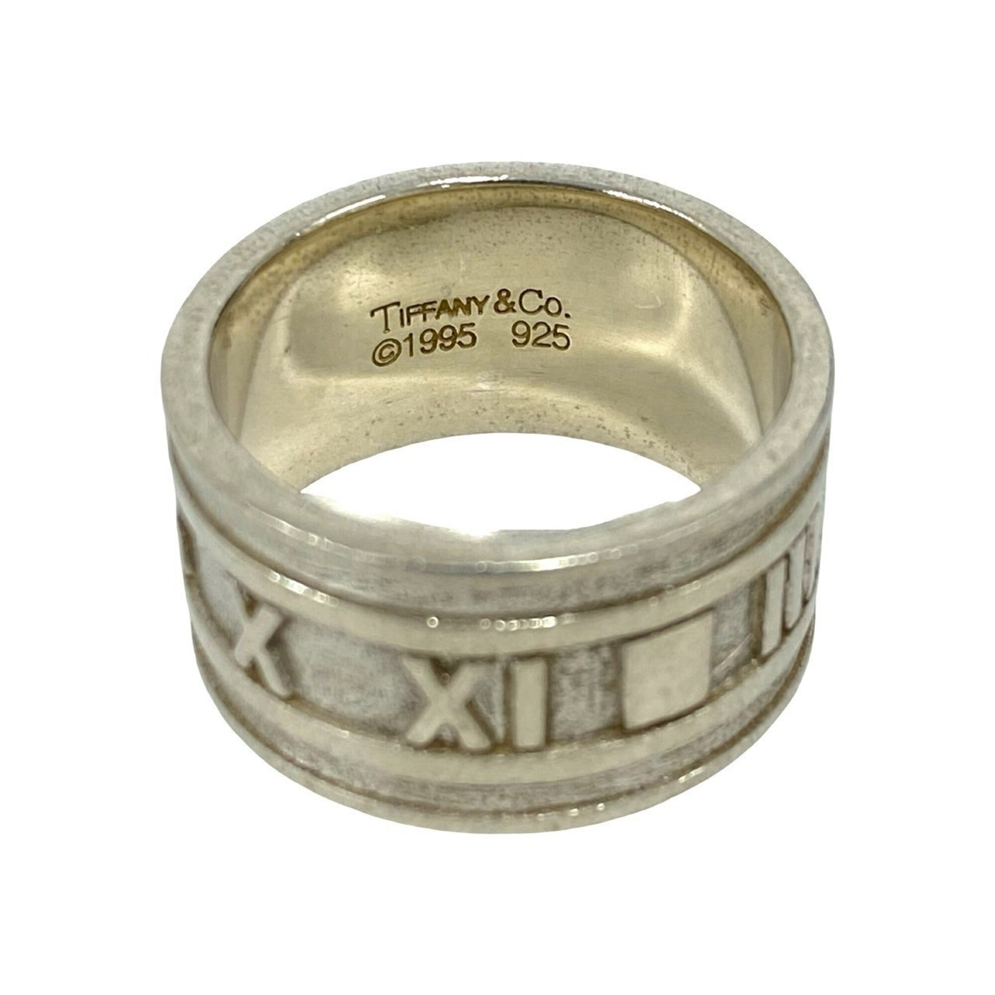 Tiffany Silver Silver 925 Band Ring (Pre-Owned)