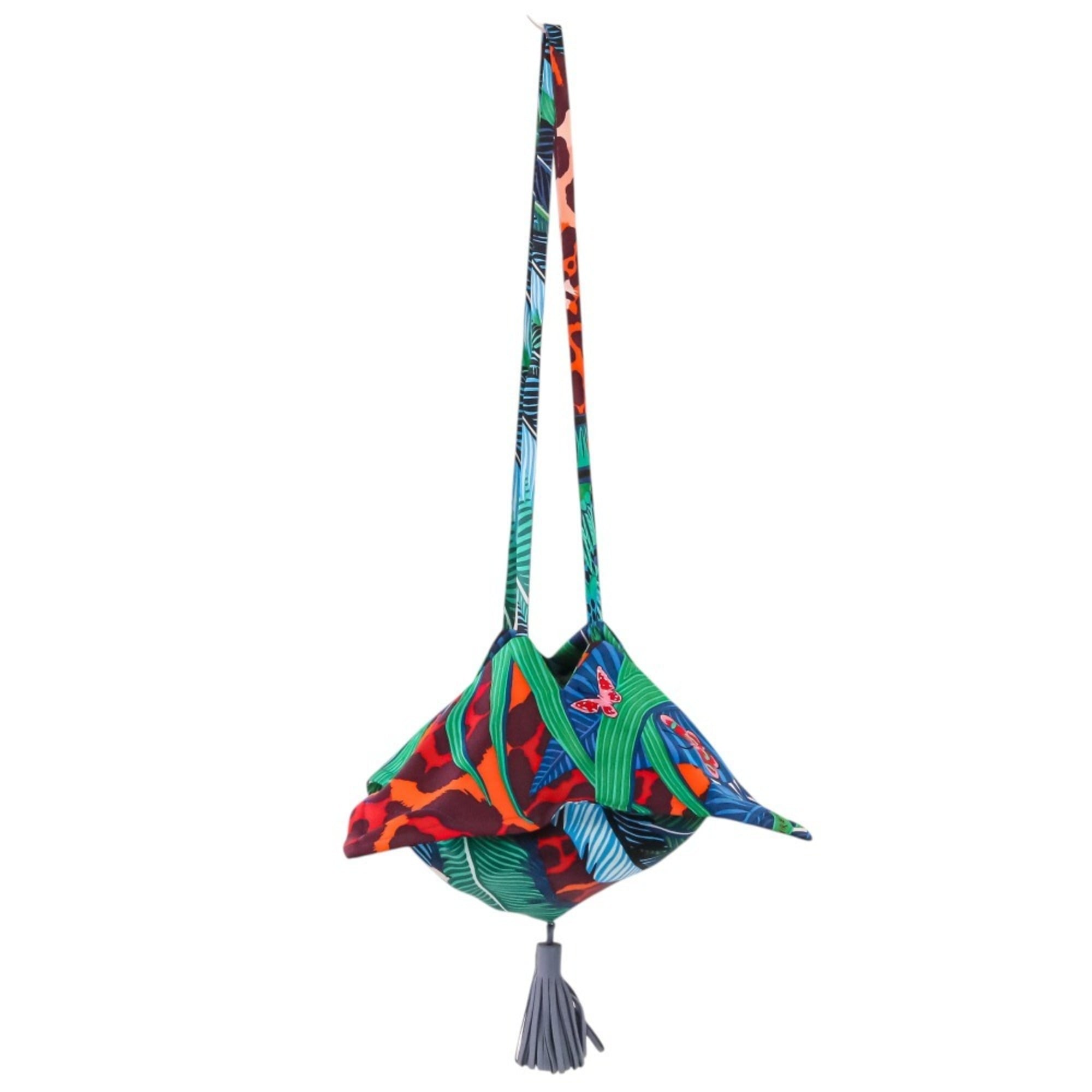Hermes Multi-Color Silk Shoulder Bag (Pre-Owned)