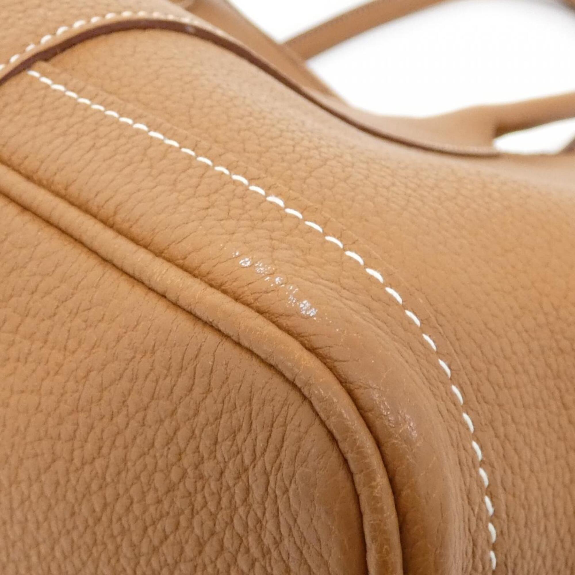 Hermes Brown Negonda Leather Handbag (Pre-Owned)