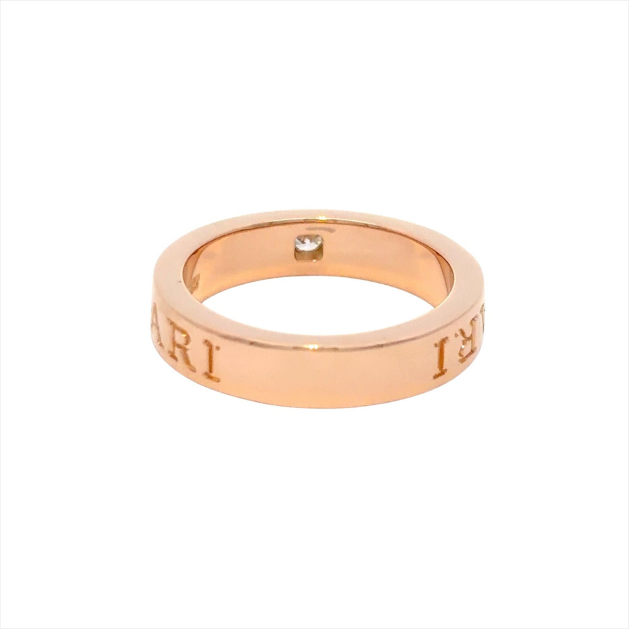 Bvlgari Pink Gold Pink Gold (18K) Band Ring (Pre-Owned)