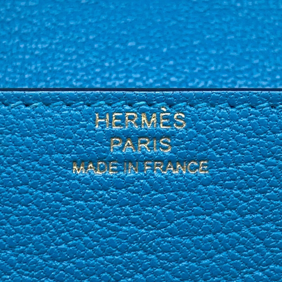 Hermes Chevre Myzore Leather Coin Purse/Coin Case (Pre-Owned)