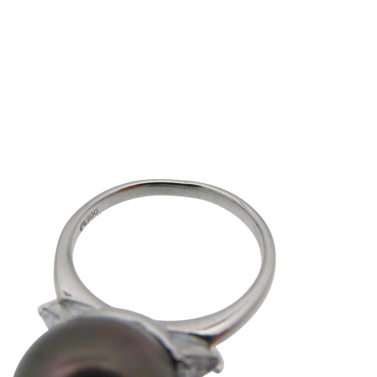 Hermes Silver Silver 925 Band Ring (Pre-Owned)