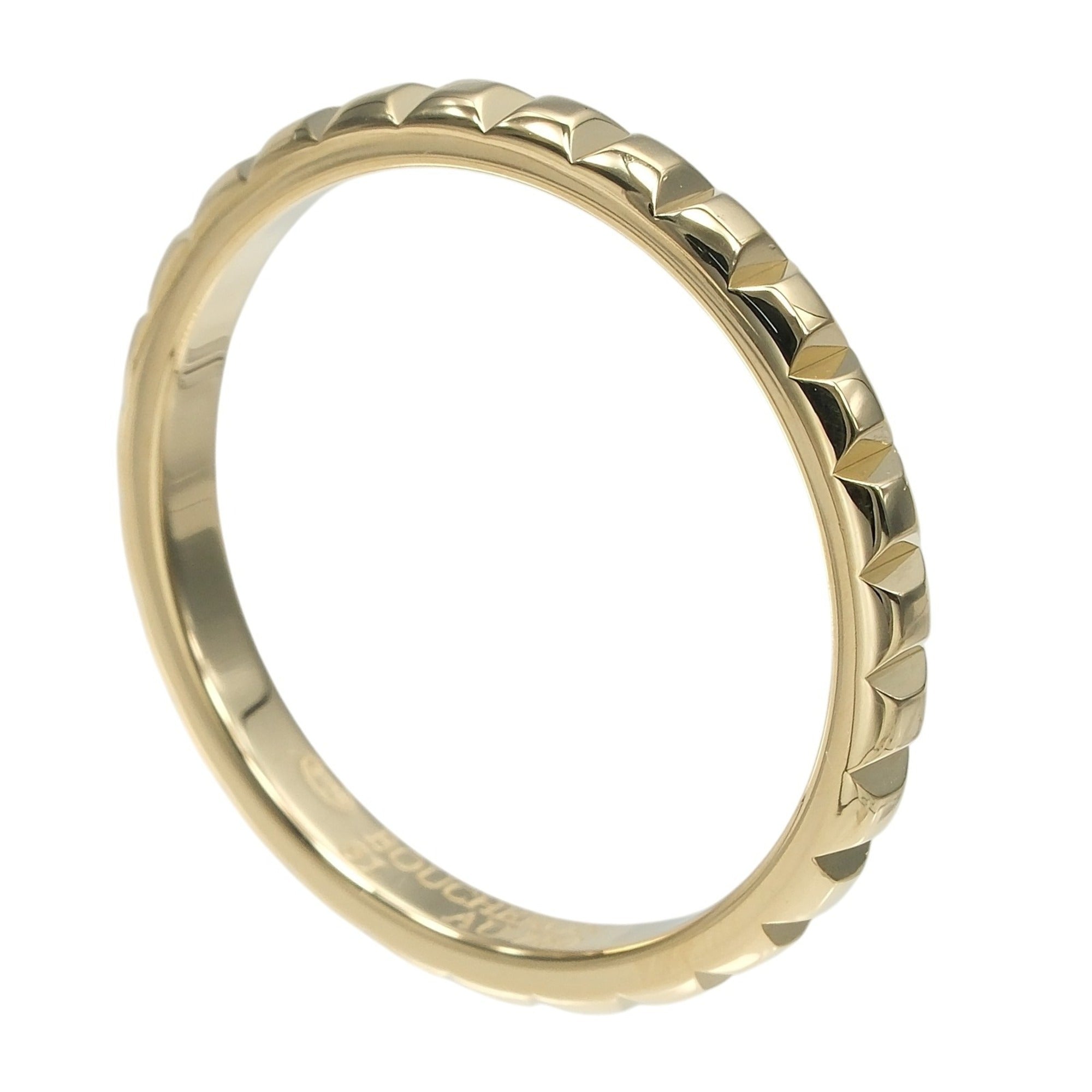Boucheron Yellow Gold Yellow Gold (18K) Band Ring (Pre-Owned)