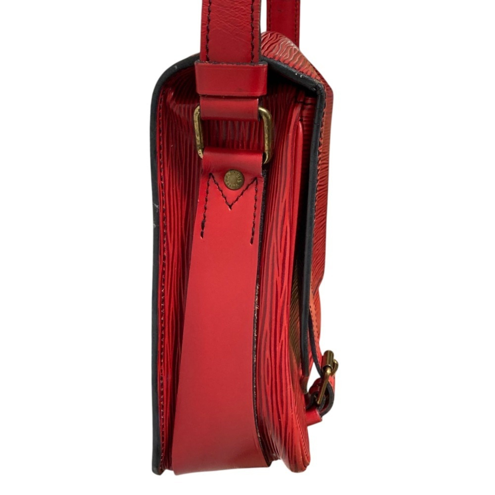 Louis Vuitton Epi Red Color Epi Leather Shoulder Bag (Pre-Owned)