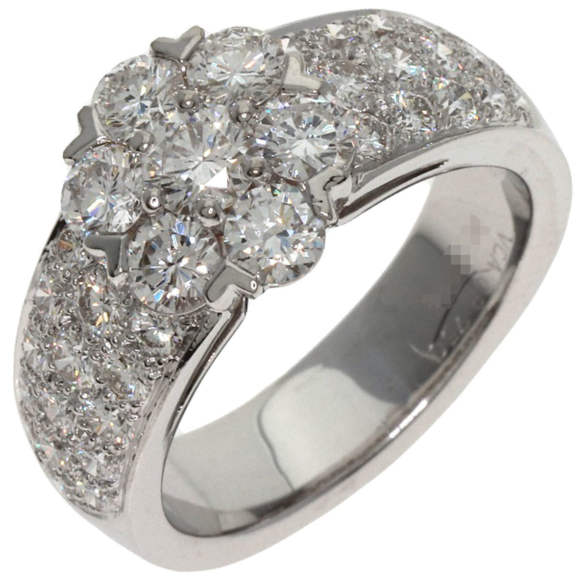 Van Cleef & Arpels White Gold (18K) Band Ring (Pre-Owned)