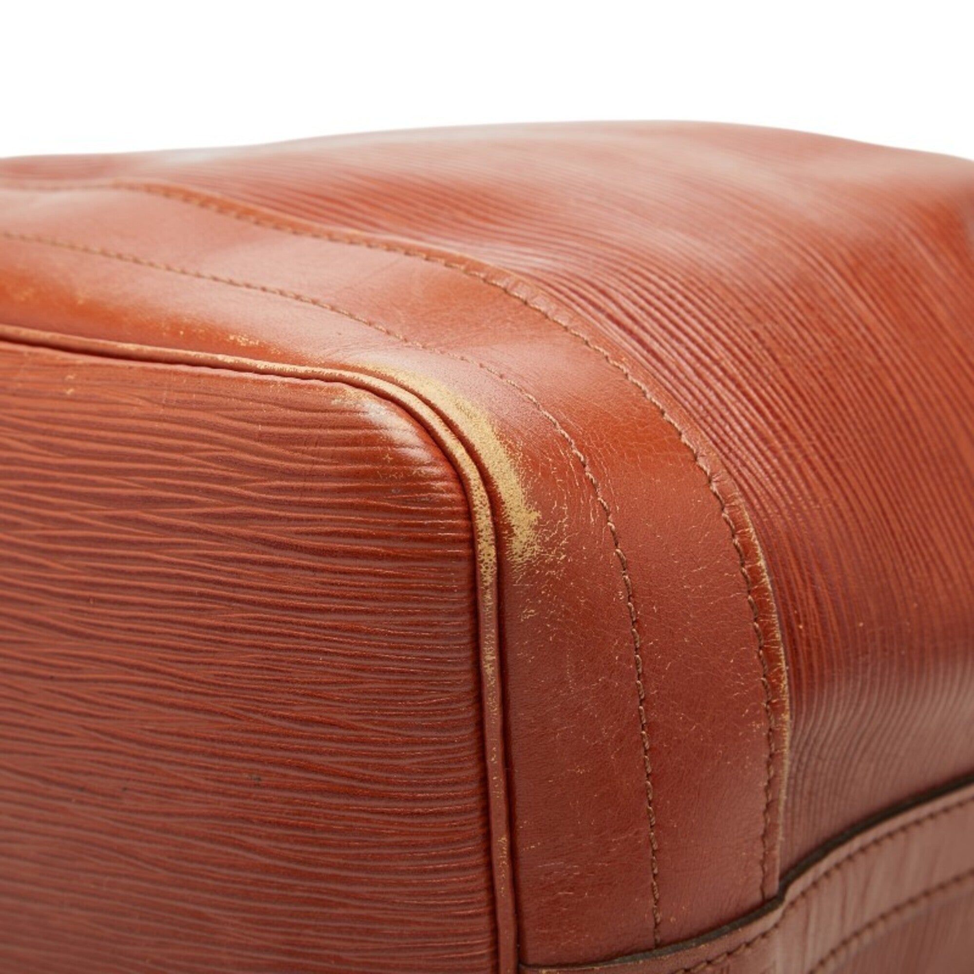 Louis Vuitton Epi Brown Leather Shoulder Bag (Pre-Owned)