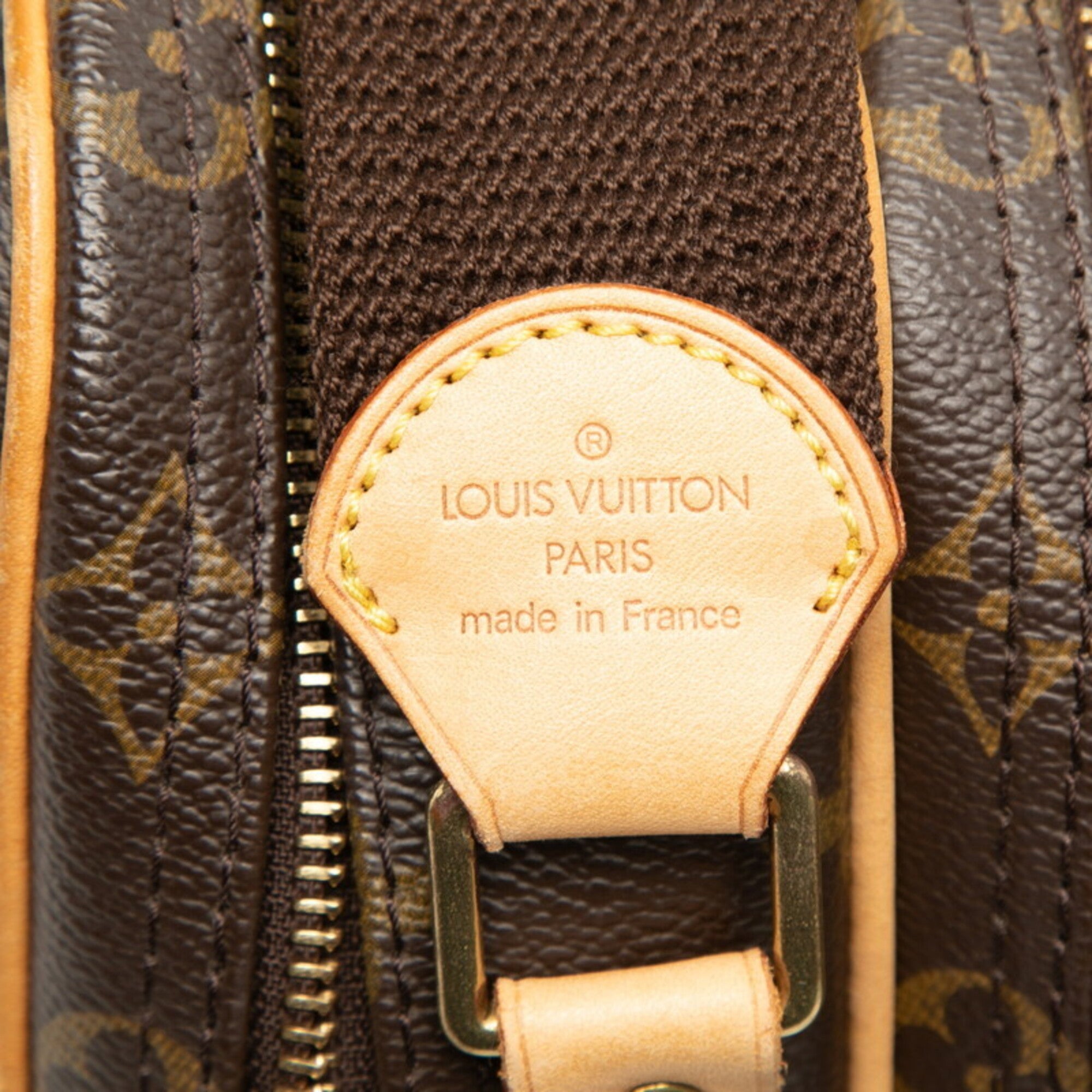 Louis Vuitton Brown Pvc Leather Shoulder Bag (Pre-Owned)