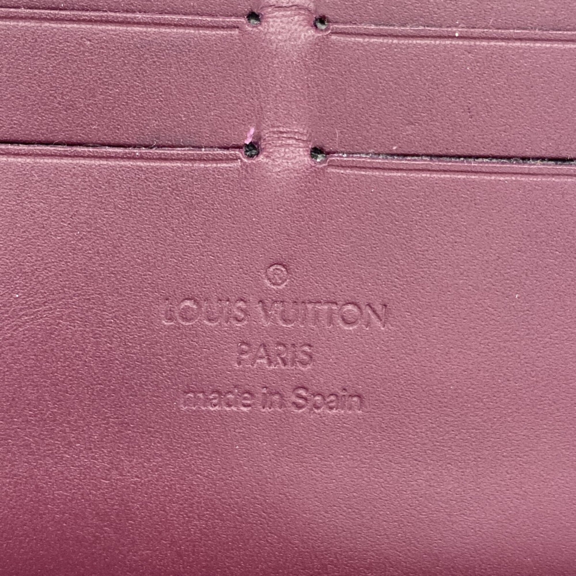 Louis Vuitton Violet Long Wallet (Bi-Fold) (Pre-Owned)