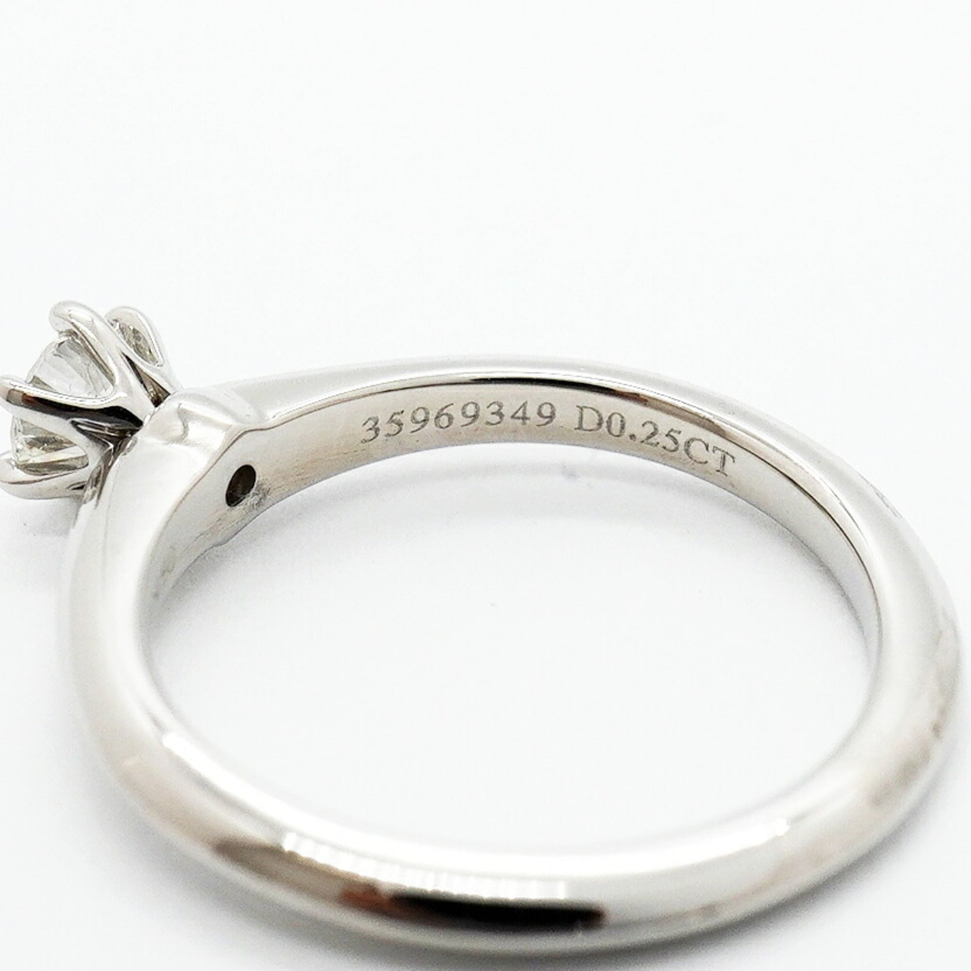 Tiffany Platinum 950 Band Ring (Pre-Owned)