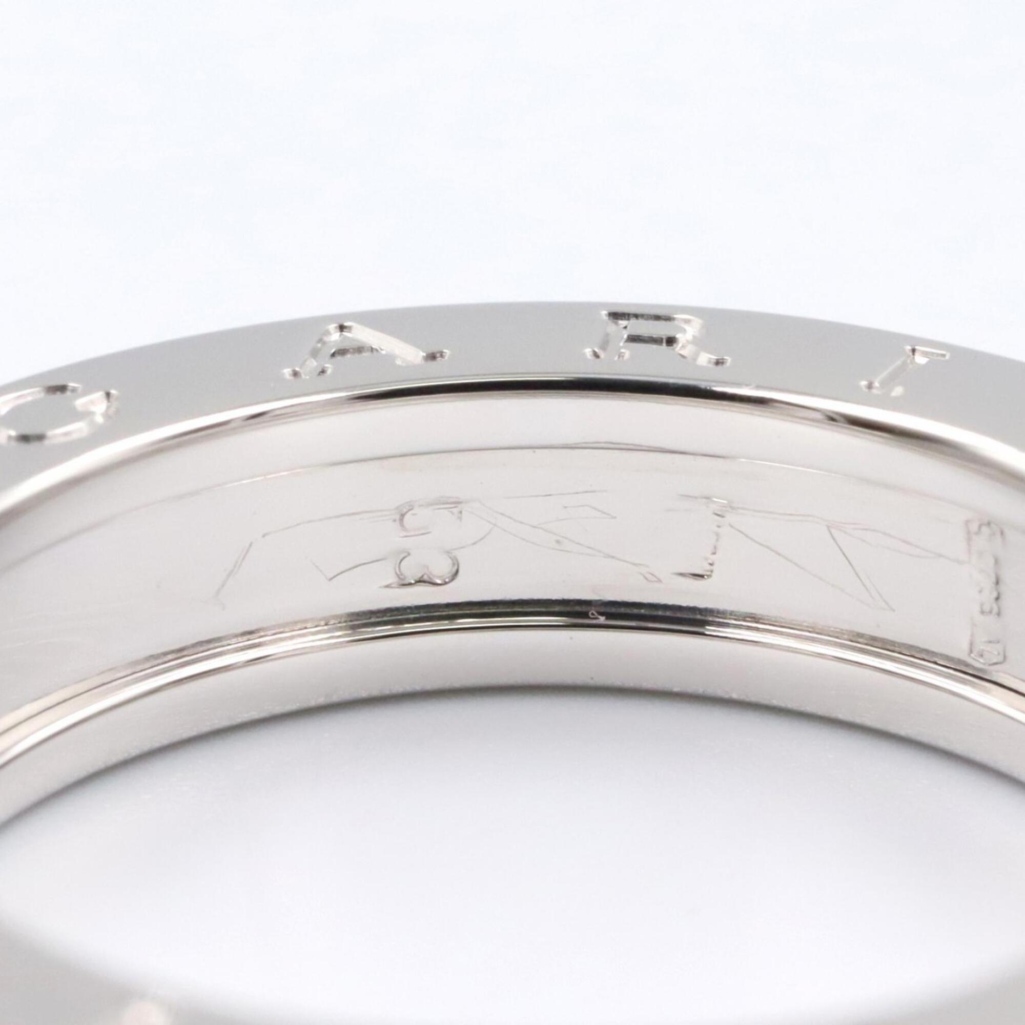 Bvlgari Silver White Gold (18K) Band Ring (Pre-Owned)