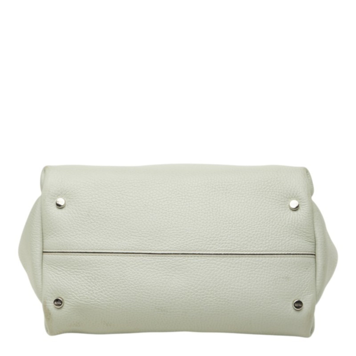 Tod's Light Green Leather Handbag Shoulder Bag (Pre-Owned)