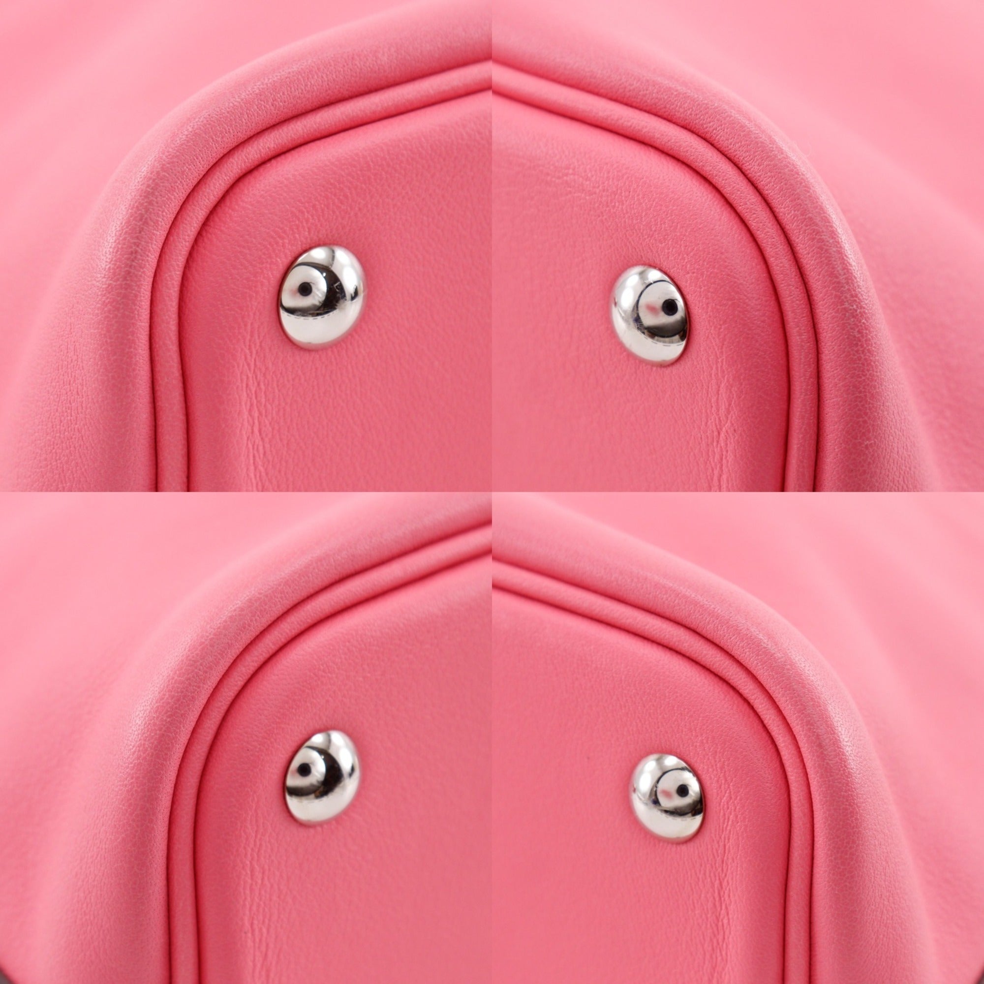 Hermes Pink Swift Leather Handbag (Pre-Owned)