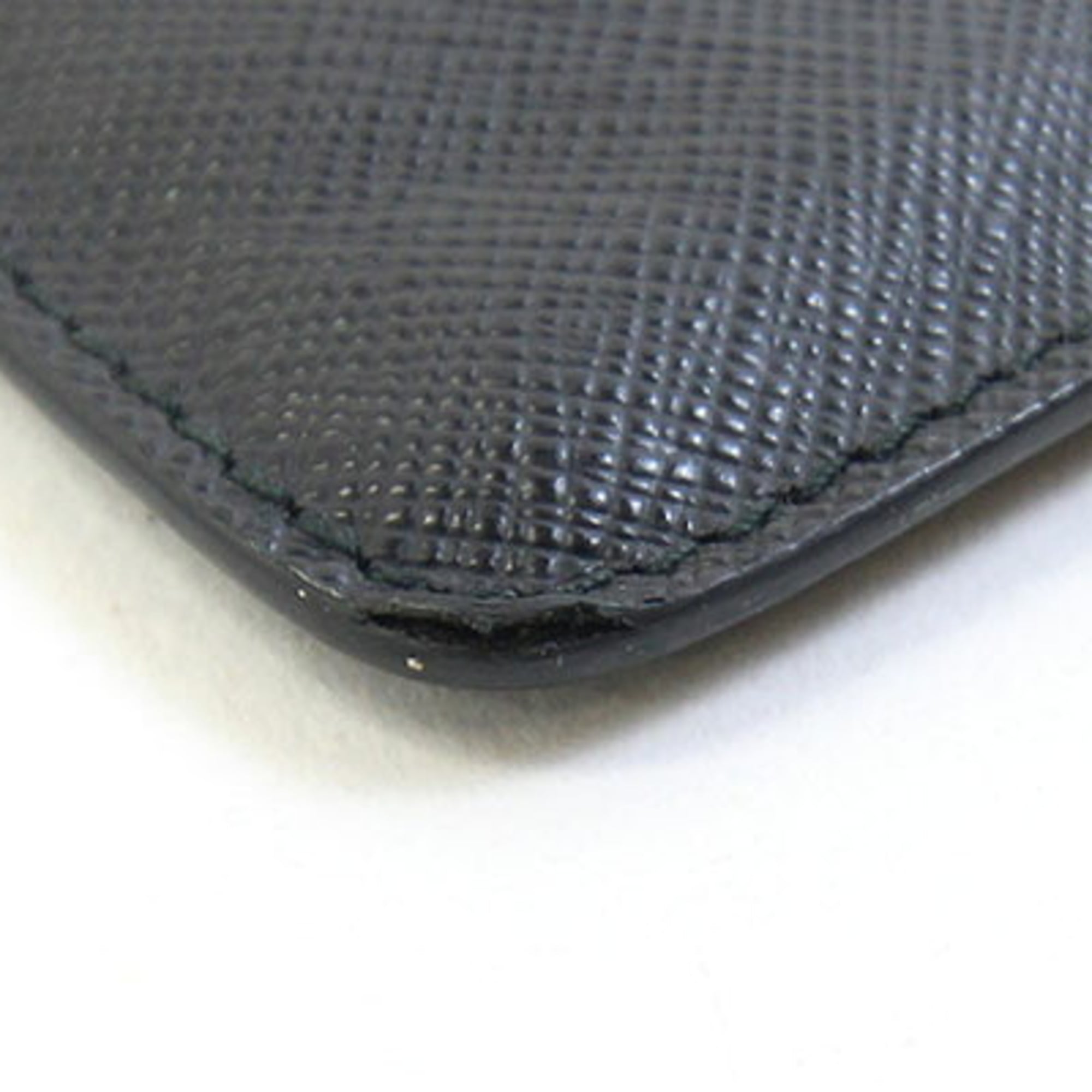 Prada Black Leather Pochette Shoulder Bag (Pre-Owned)