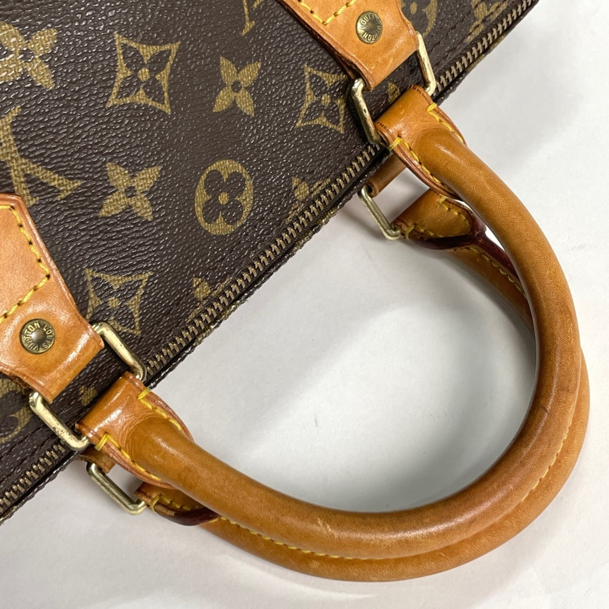 Louis Vuitton Brown Monogram Boston Bag (Pre-Owned)