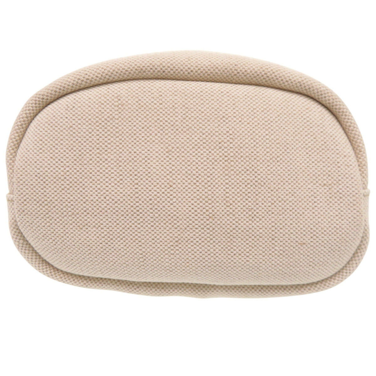 Prada Beige Pink Canvas Handbag Pouch (Pre-Owned)