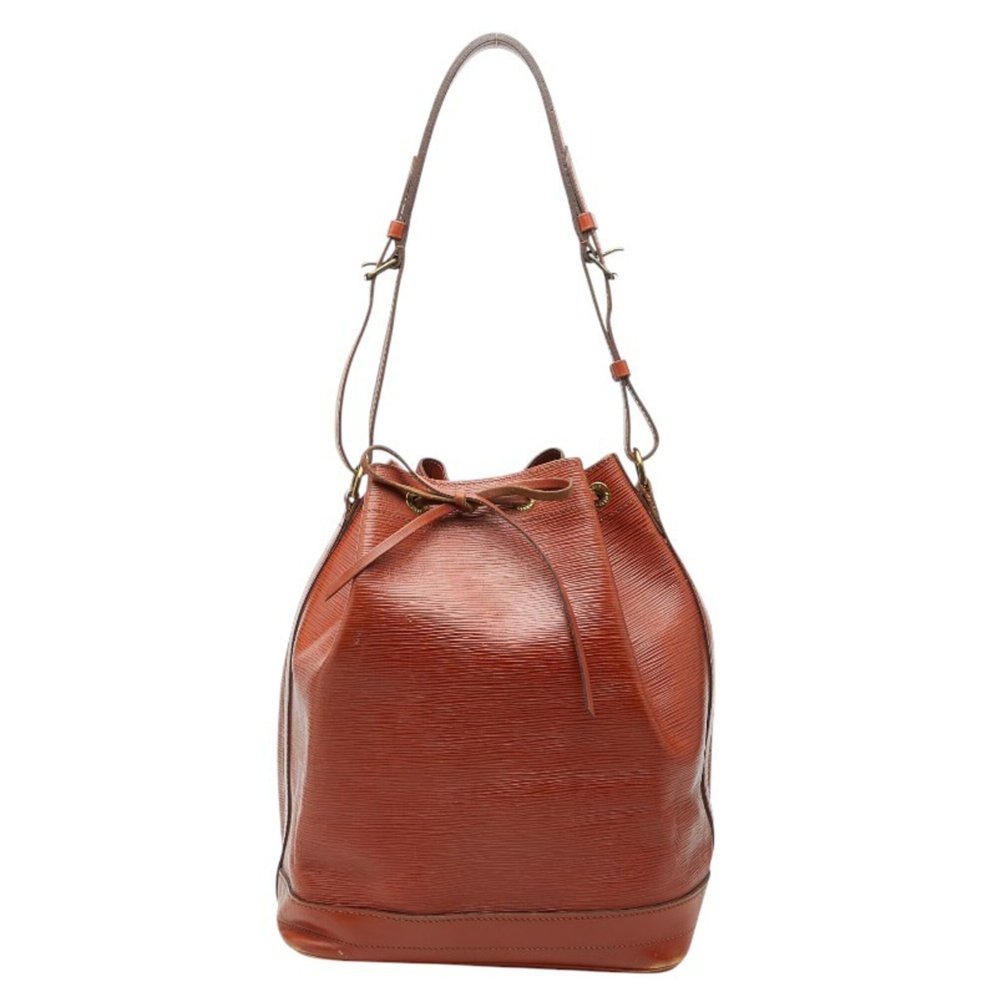 Louis Vuitton Epi Brown Leather Shoulder Bag (Pre-Owned)