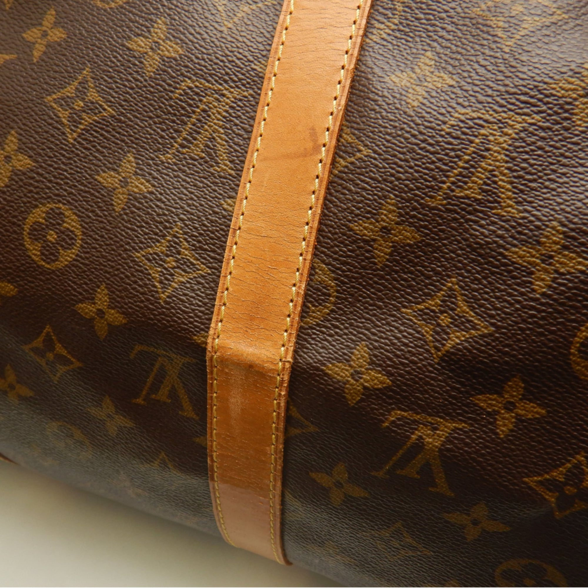 Louis Vuitton Brown Monogram Boston Bag (Pre-Owned)