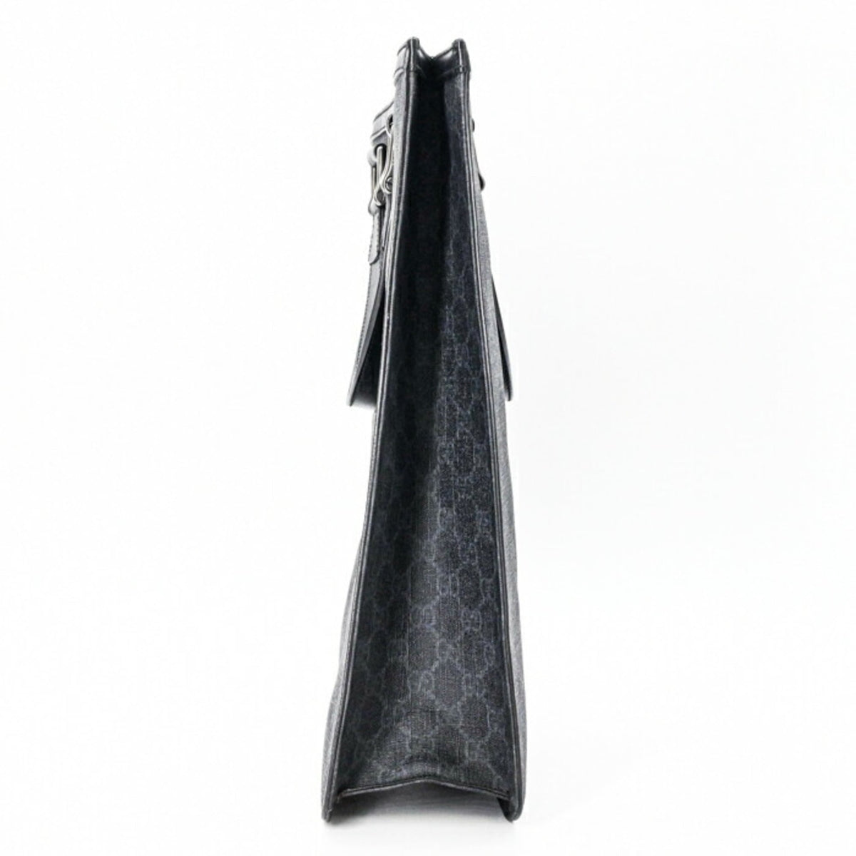 Gucci Gg Plus Black Gg Supreme Leather Tote Bag (Pre-Owned)