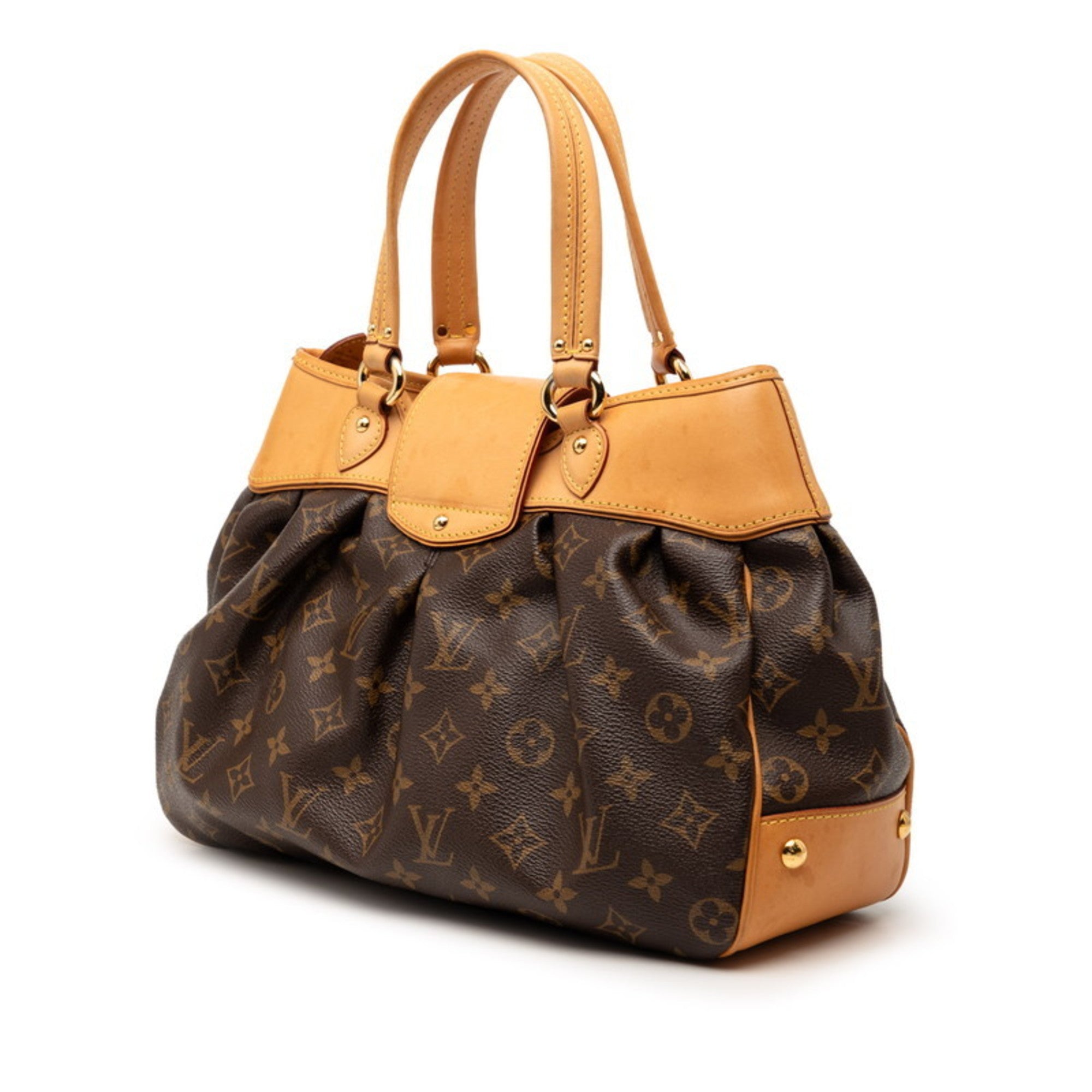 Louis Vuitton Brown Monogram Pvc Leather Handbag (Pre-Owned)
