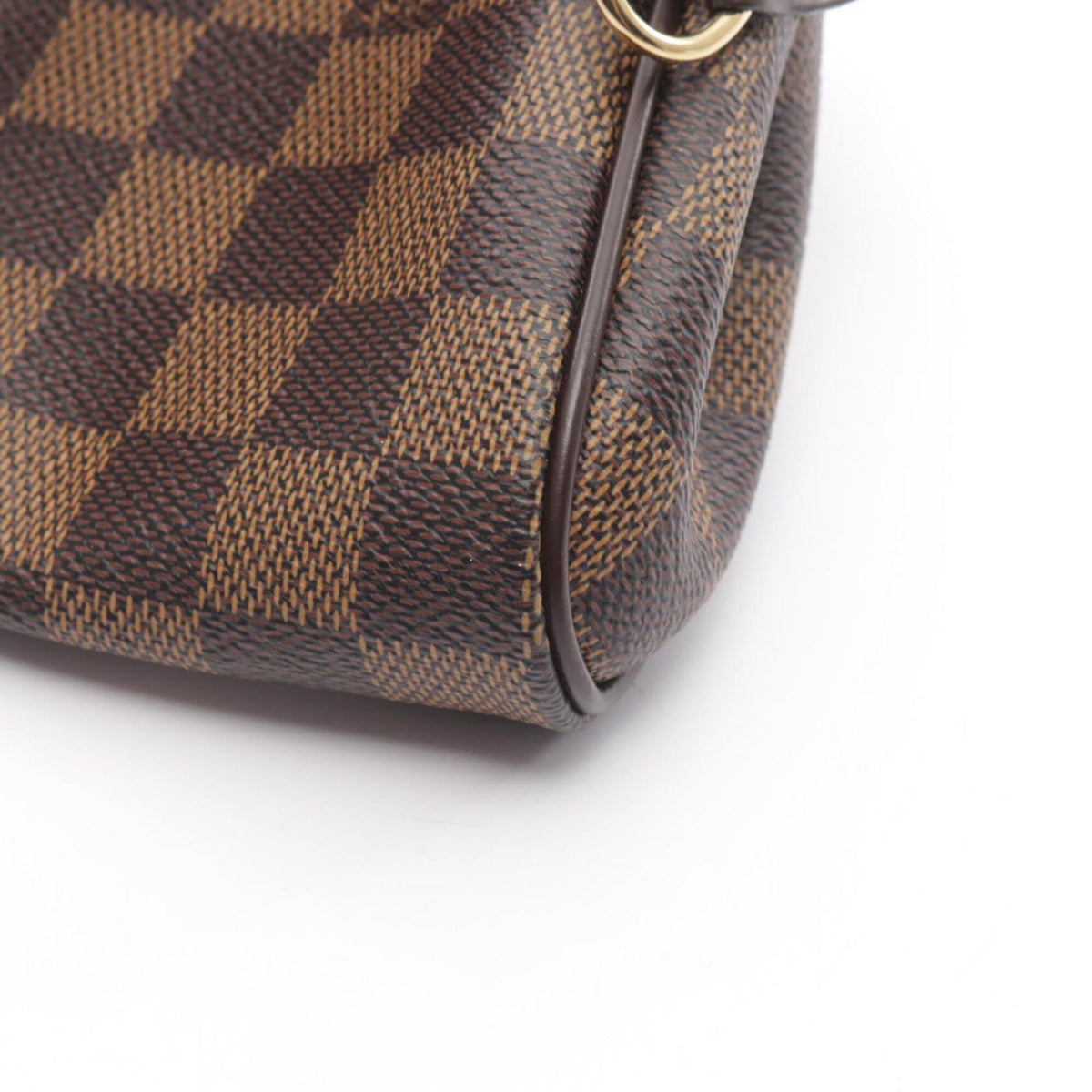 Louis Vuitton Brown Coated Canvas Leather Handbag (Pre-Owned)