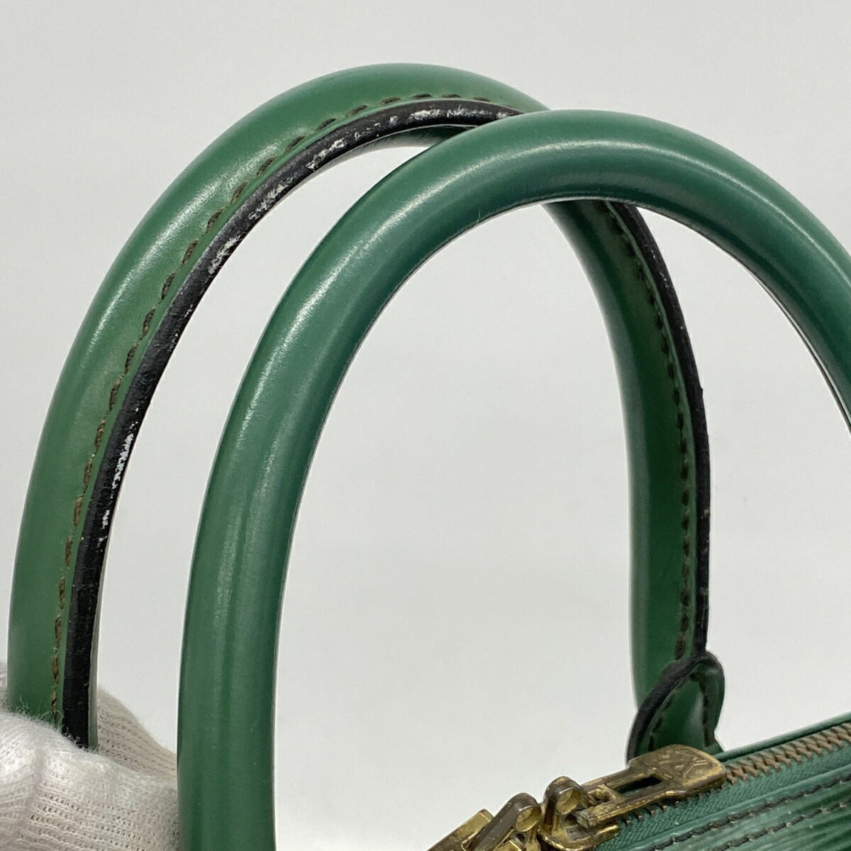 Louis Vuitton Borneo Green Briefcase (Pre-Owned)