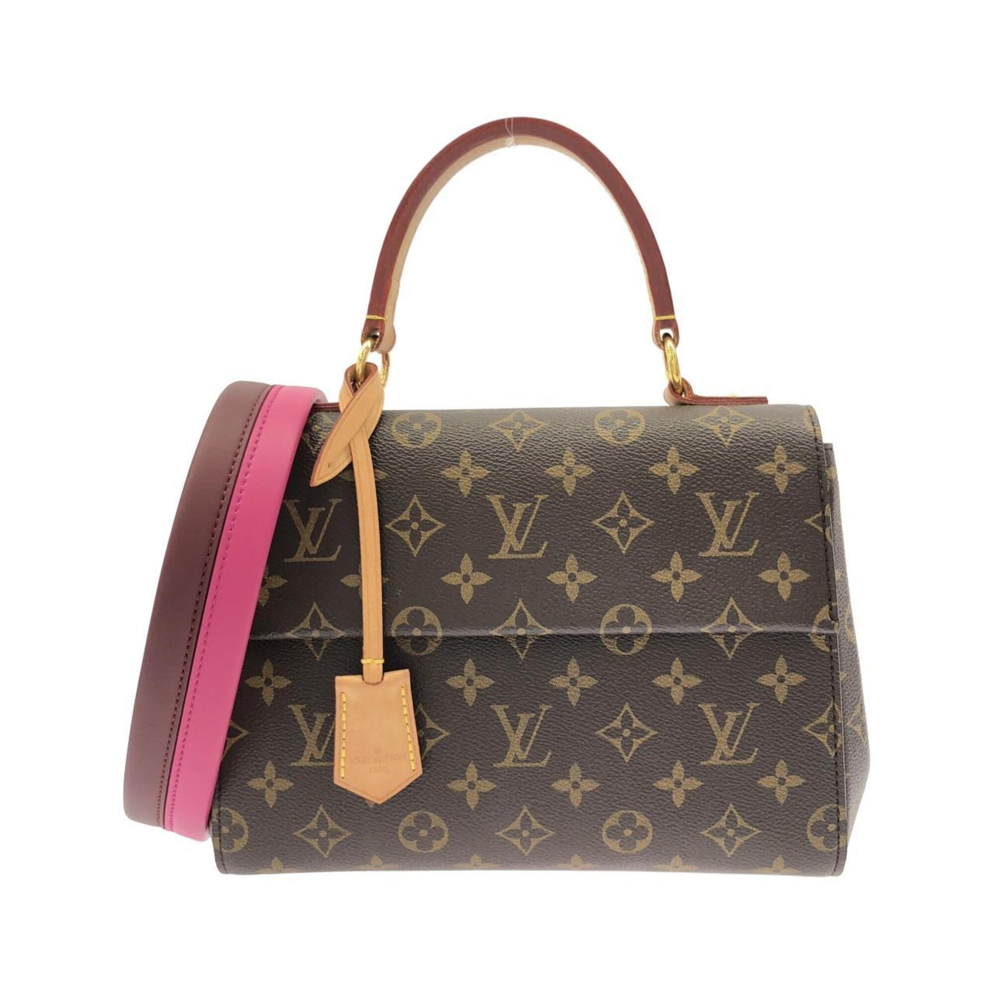 Louis Vuitton Monogram Fuchsia Marron Monogram Monogram Handbag (Pre-Owned)