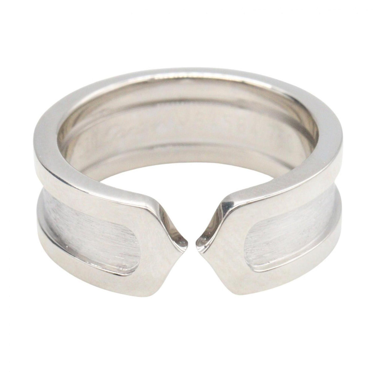 Cartier White Gold White Gold (18K) Band Ring (Pre-Owned)
