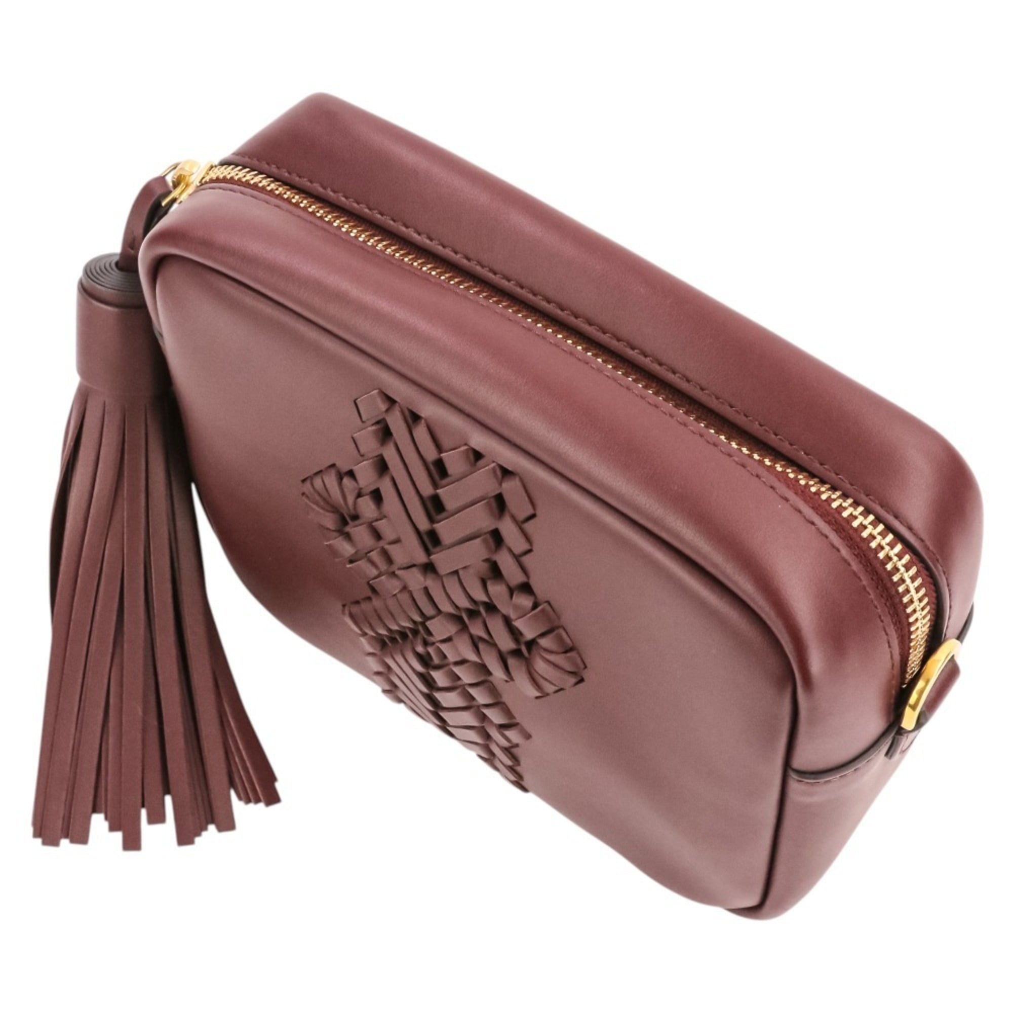 Anya Hindmarch Bordeaux Shoulder Bag (Pre-Owned)