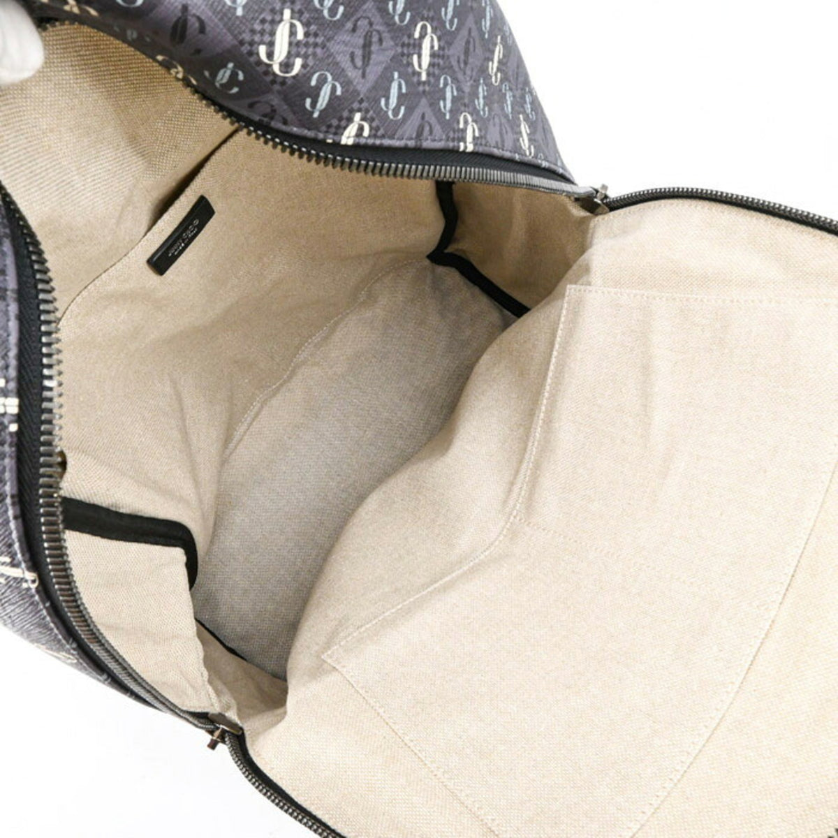 Jimmy Choo Gray Green Backpack (Pre-Owned)