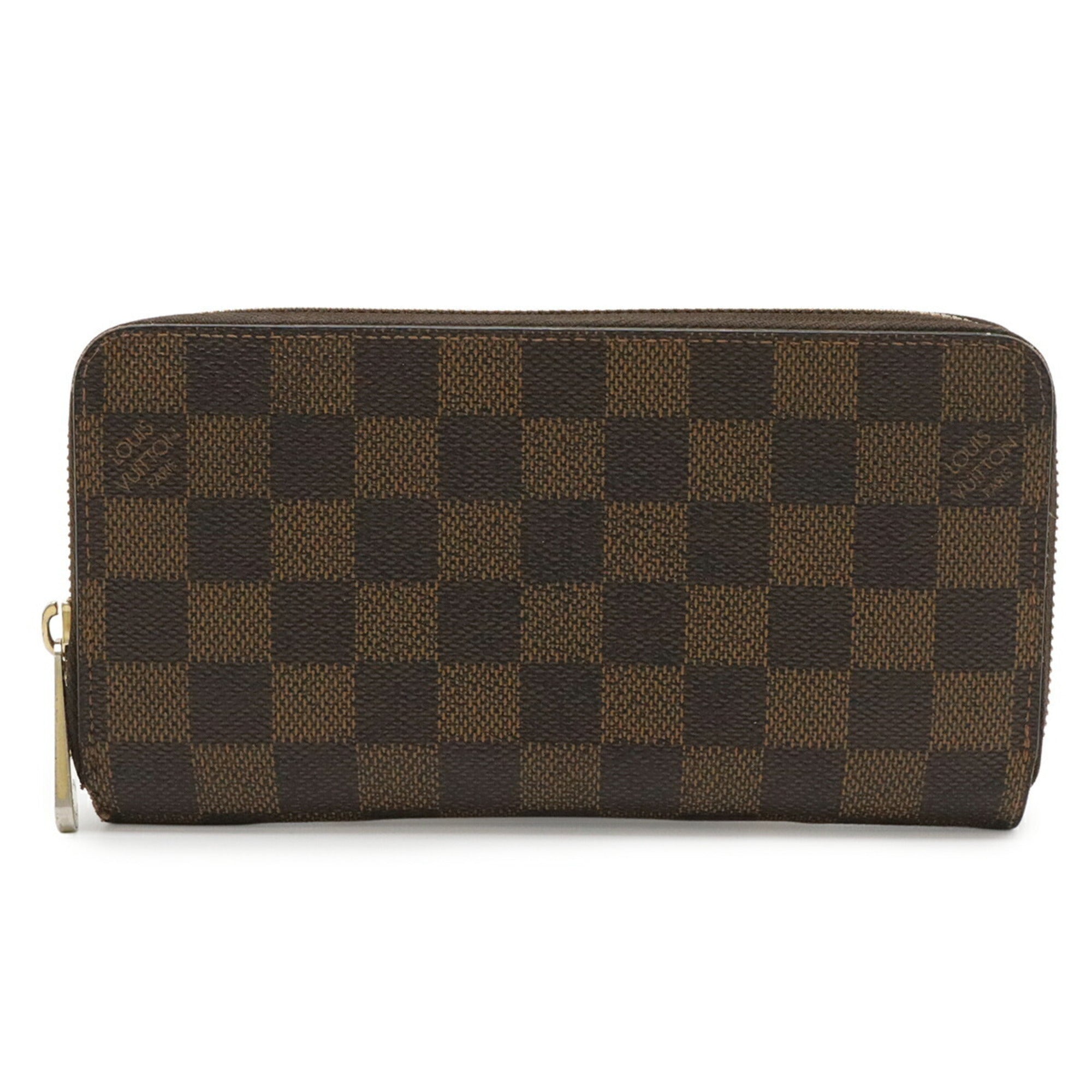 Louis Vuitton Damier Brown Pvc Long Wallet (Bi-Fold) (Pre-Owned)