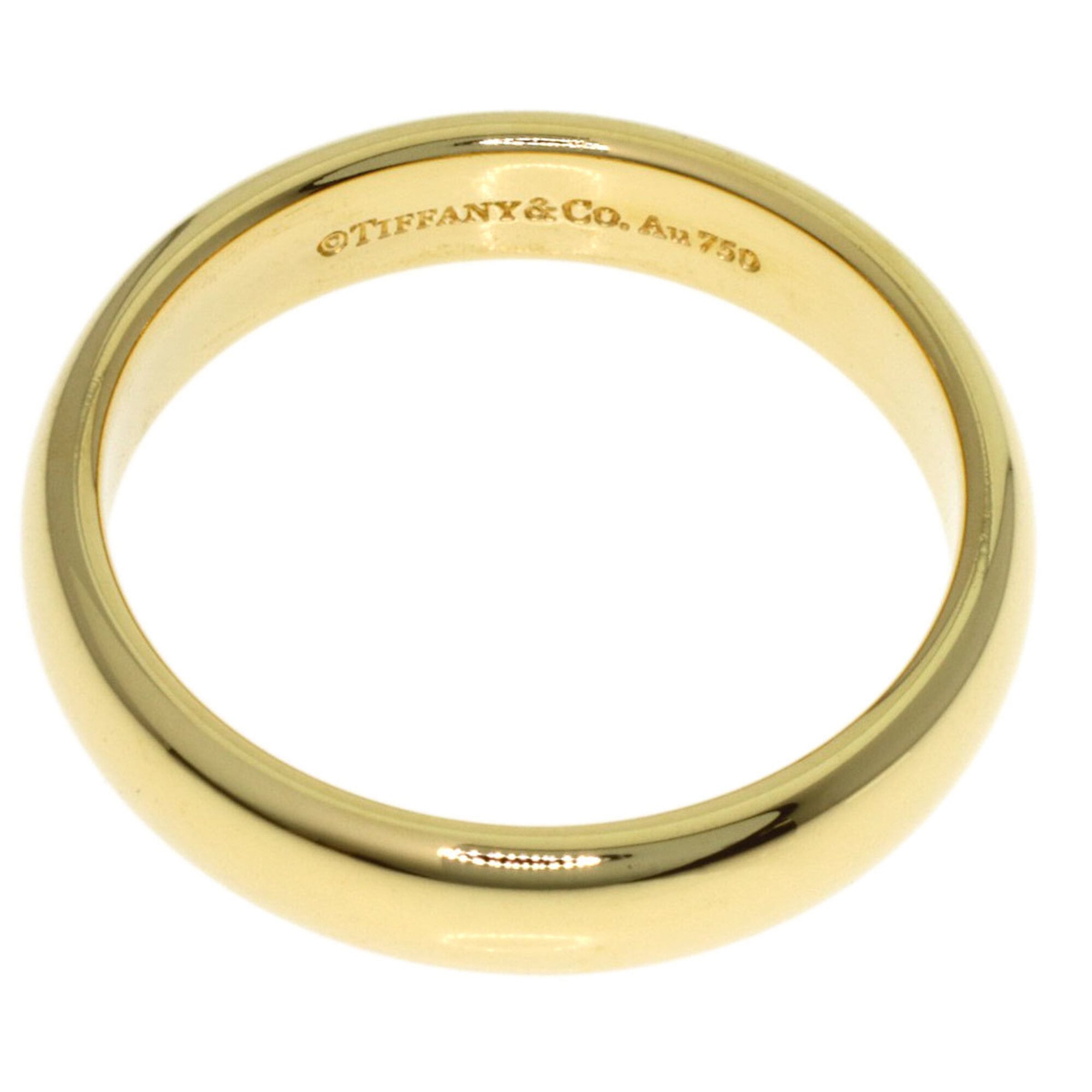 Tiffany Yellow Gold (18K) Band Ring (Pre-Owned)