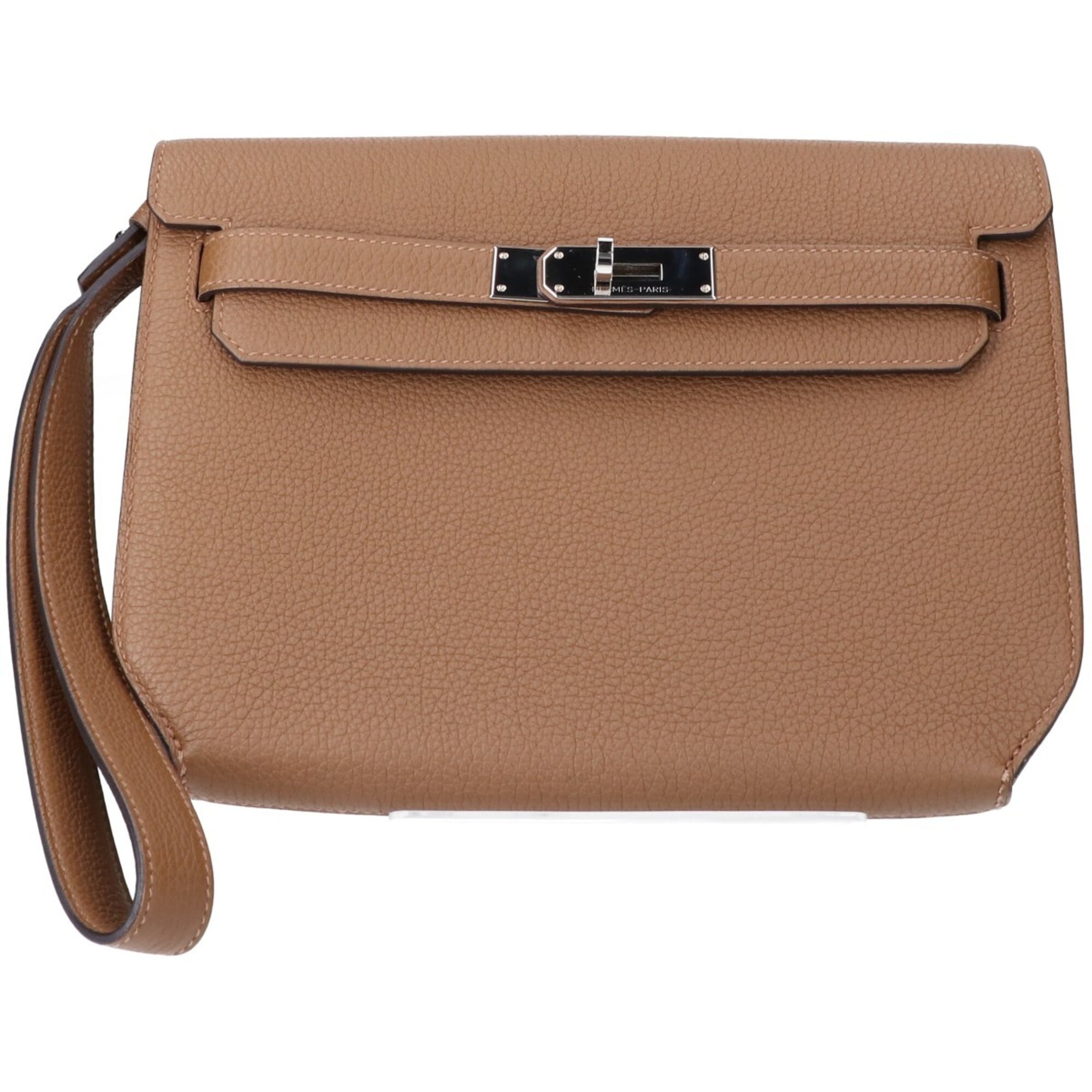 Hermes Alezan Togo Leather Clutch Bag (Pre-Owned)