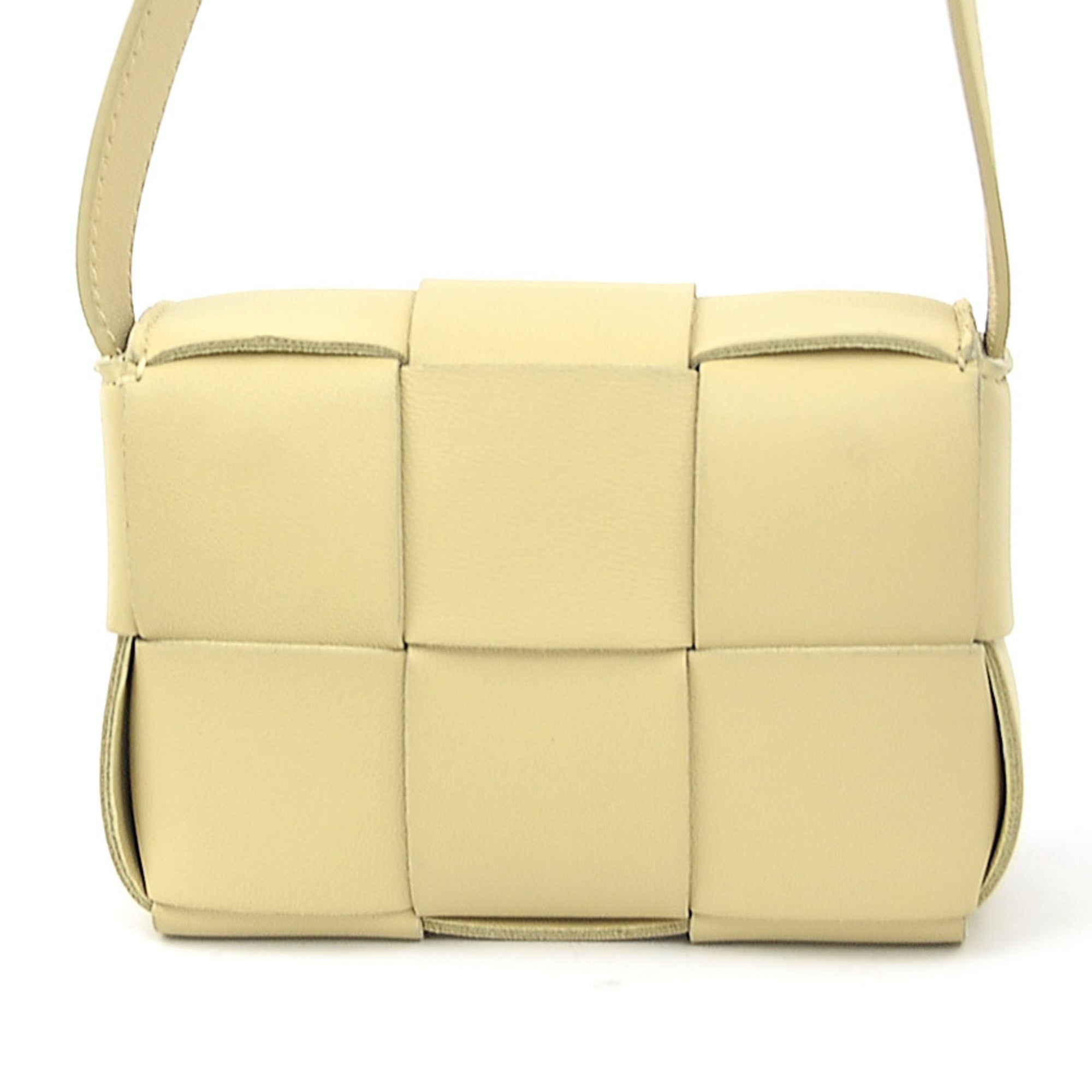 Bottega Veneta Beige Leather Shoulder Bag (Pre-Owned)