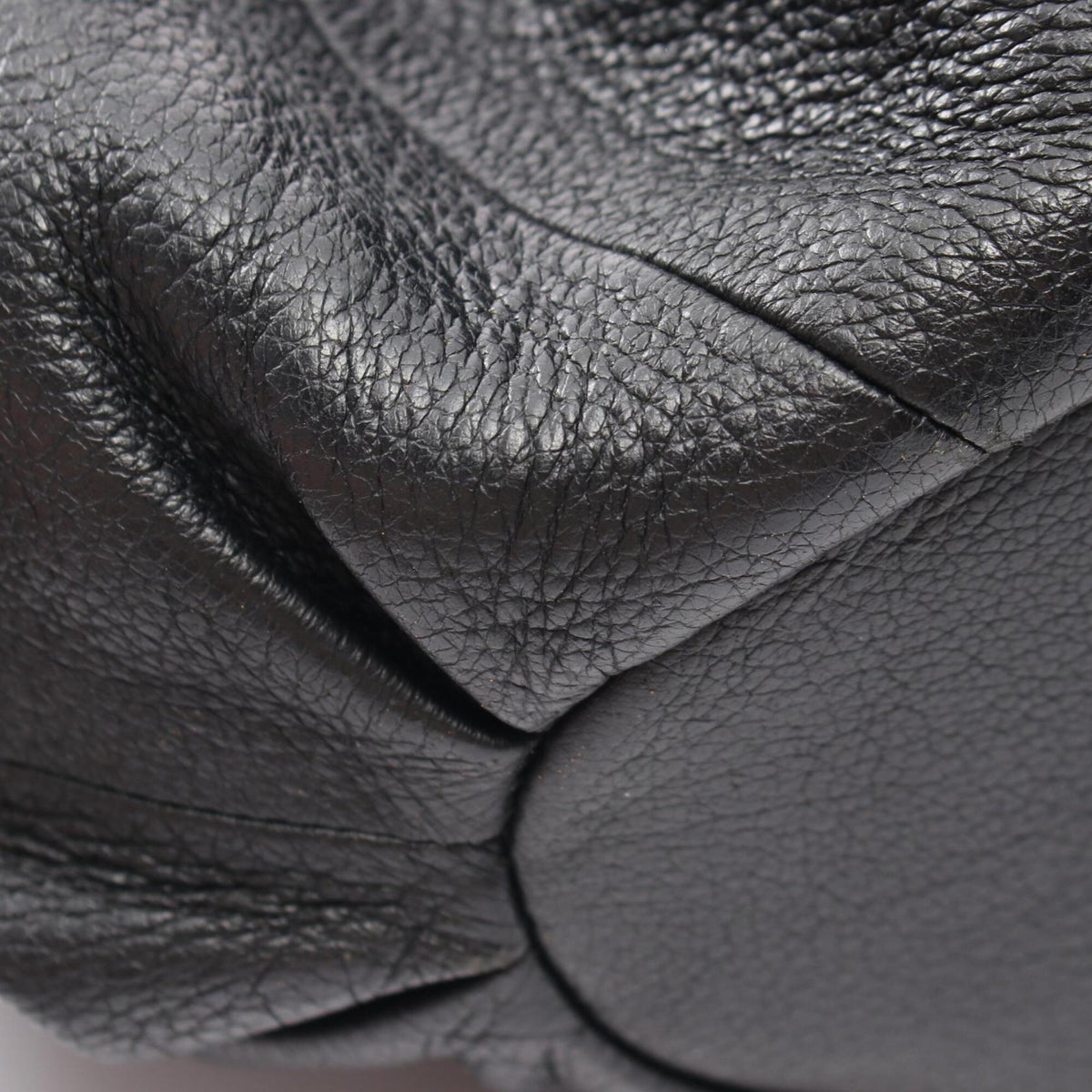 Celine Black Leather Handbag Shoulder Bag (Pre-Owned)