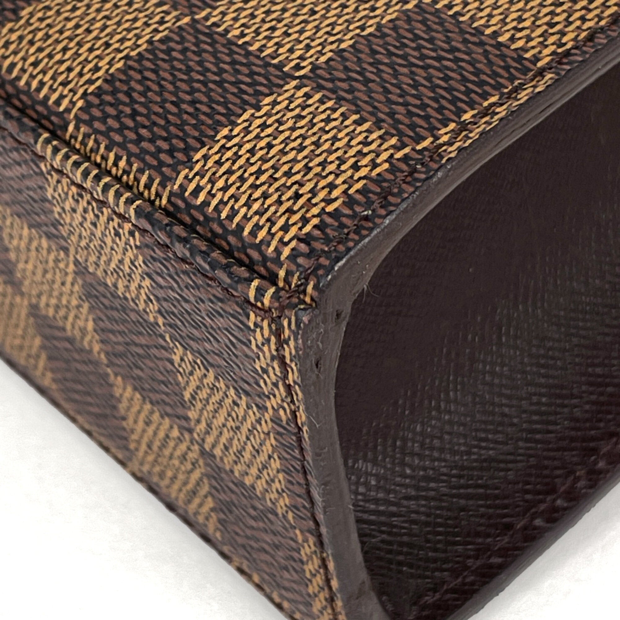 Louis Vuitton Brown Damier Canvas Damier Canvas Handbag (Pre-Owned)